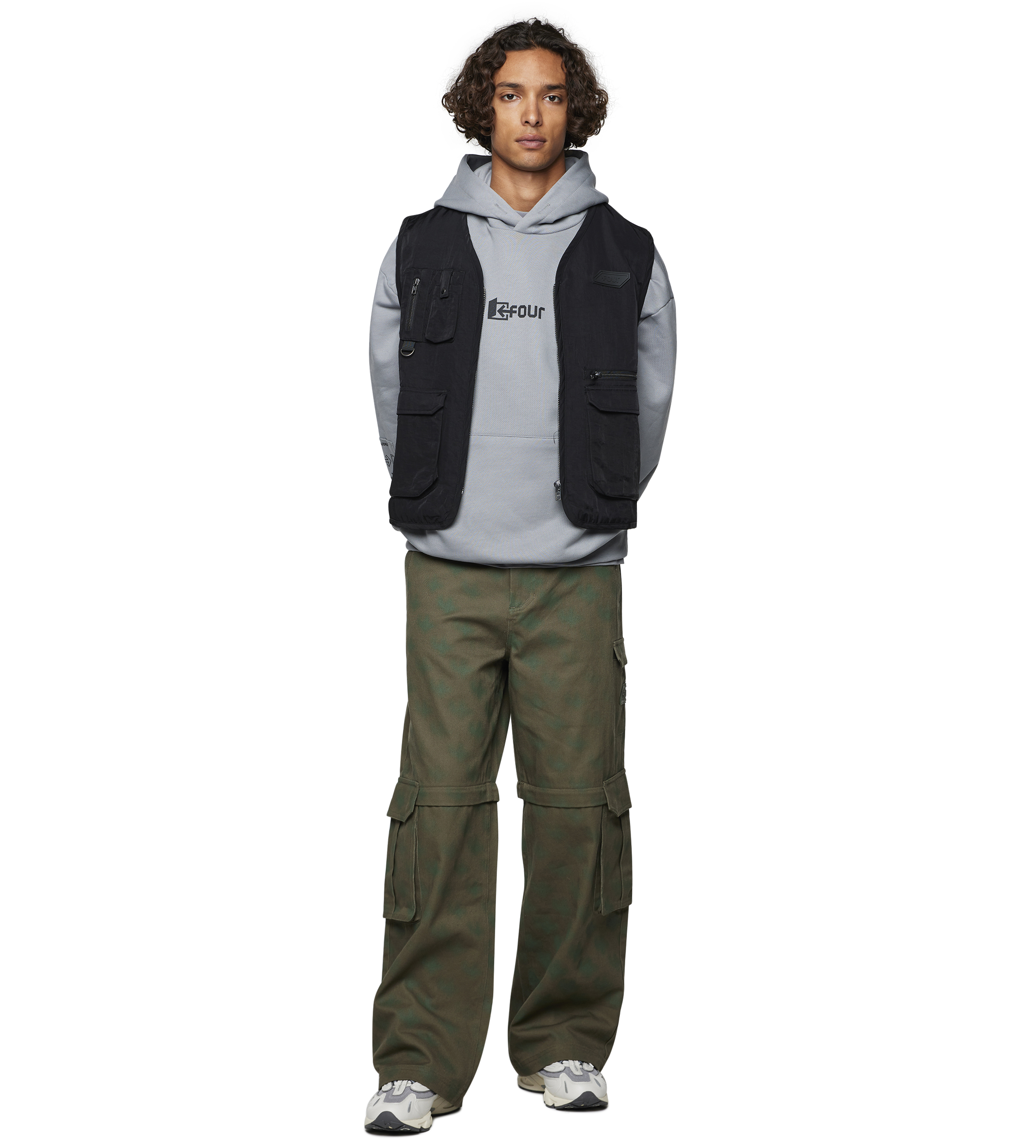 Exit Eye Hoodie Mockingbird Grey