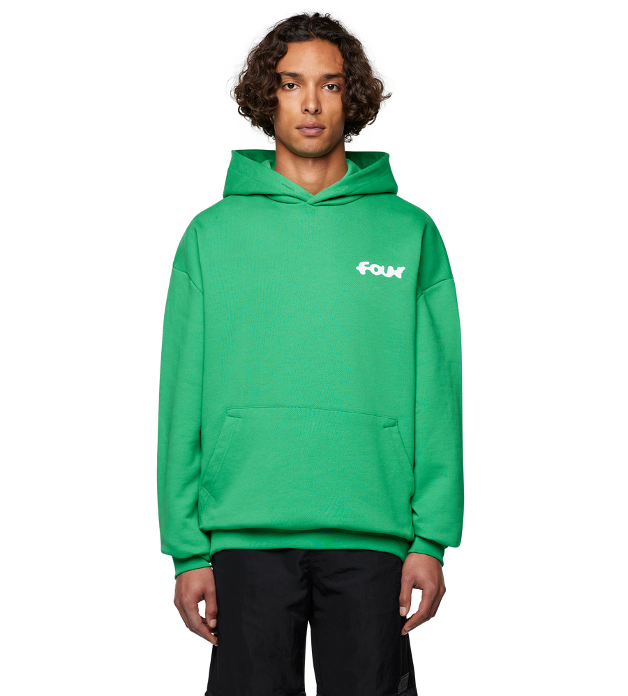 4 Transformation Hoodie Green Bee