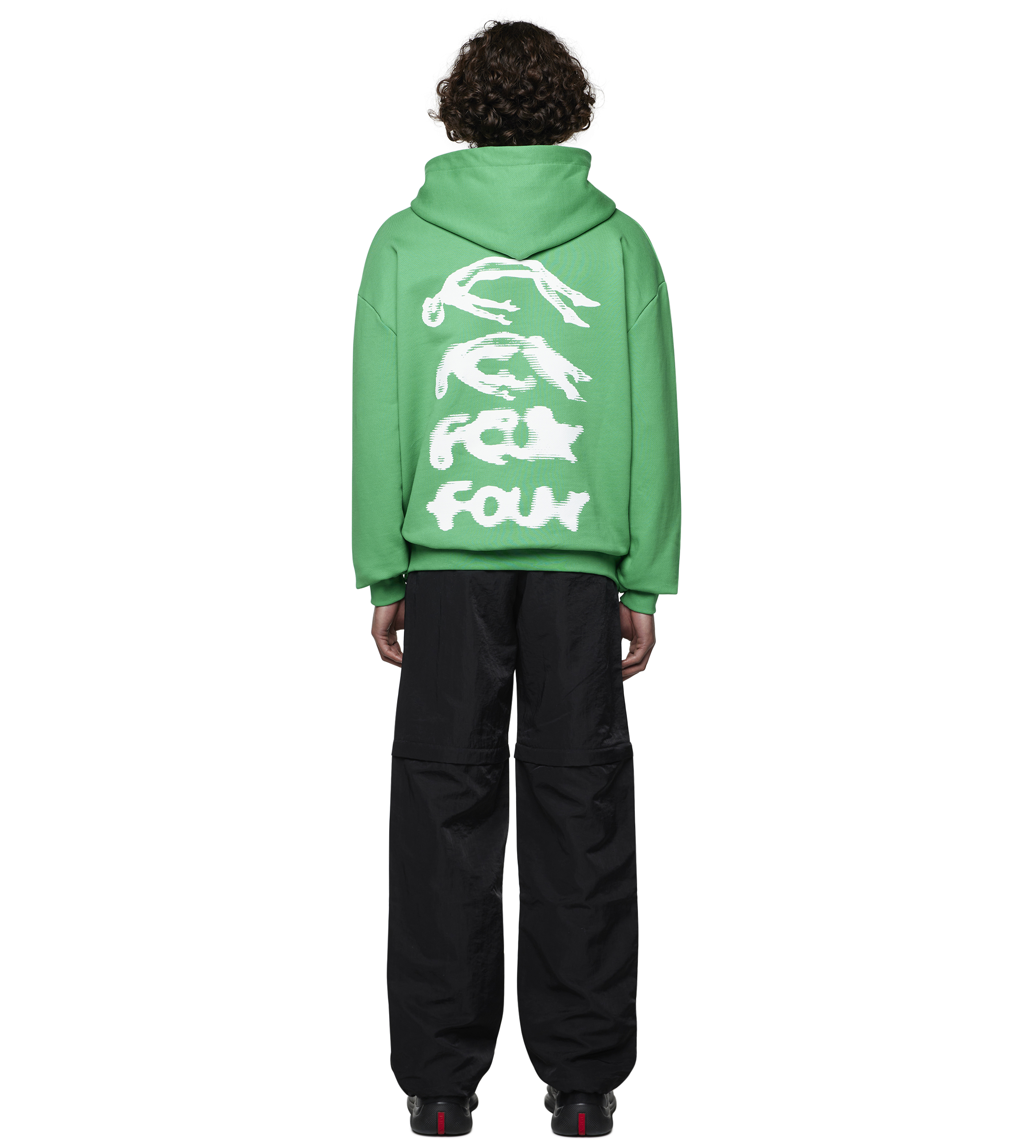 4 Transformation Hoodie Green Bee