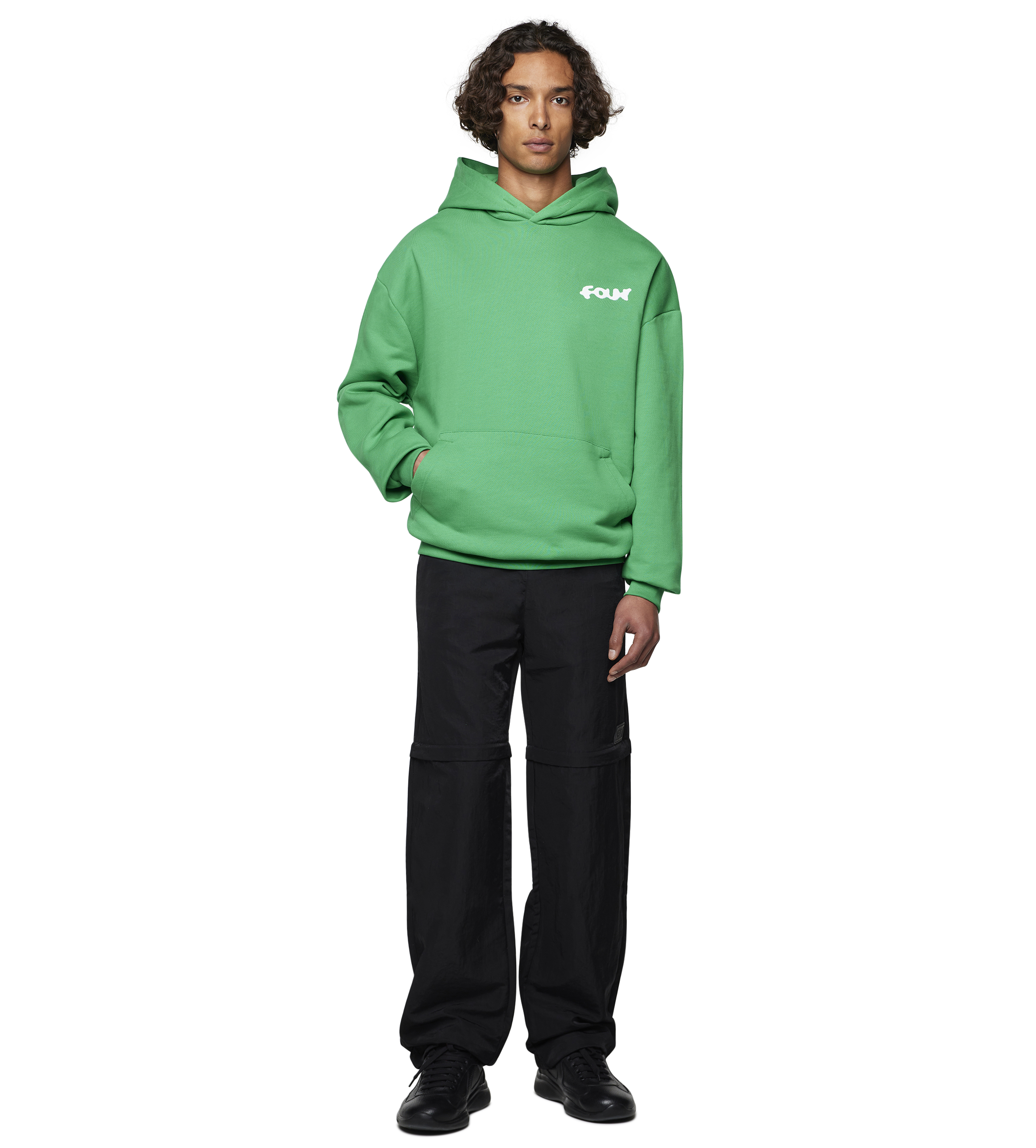 4 Transformation Hoodie Green Bee