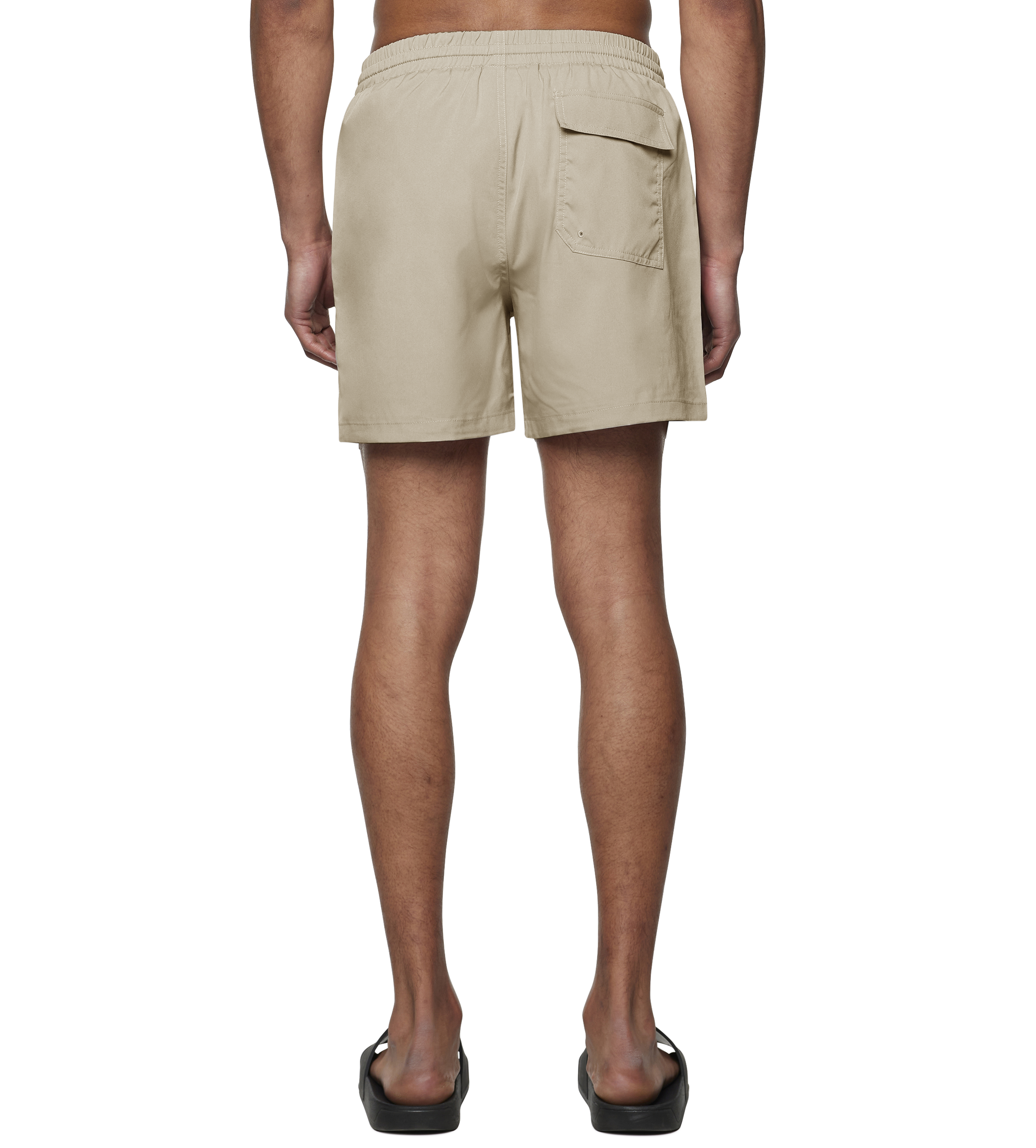 Circles Swim Shorts Vintage Khaki/ Black