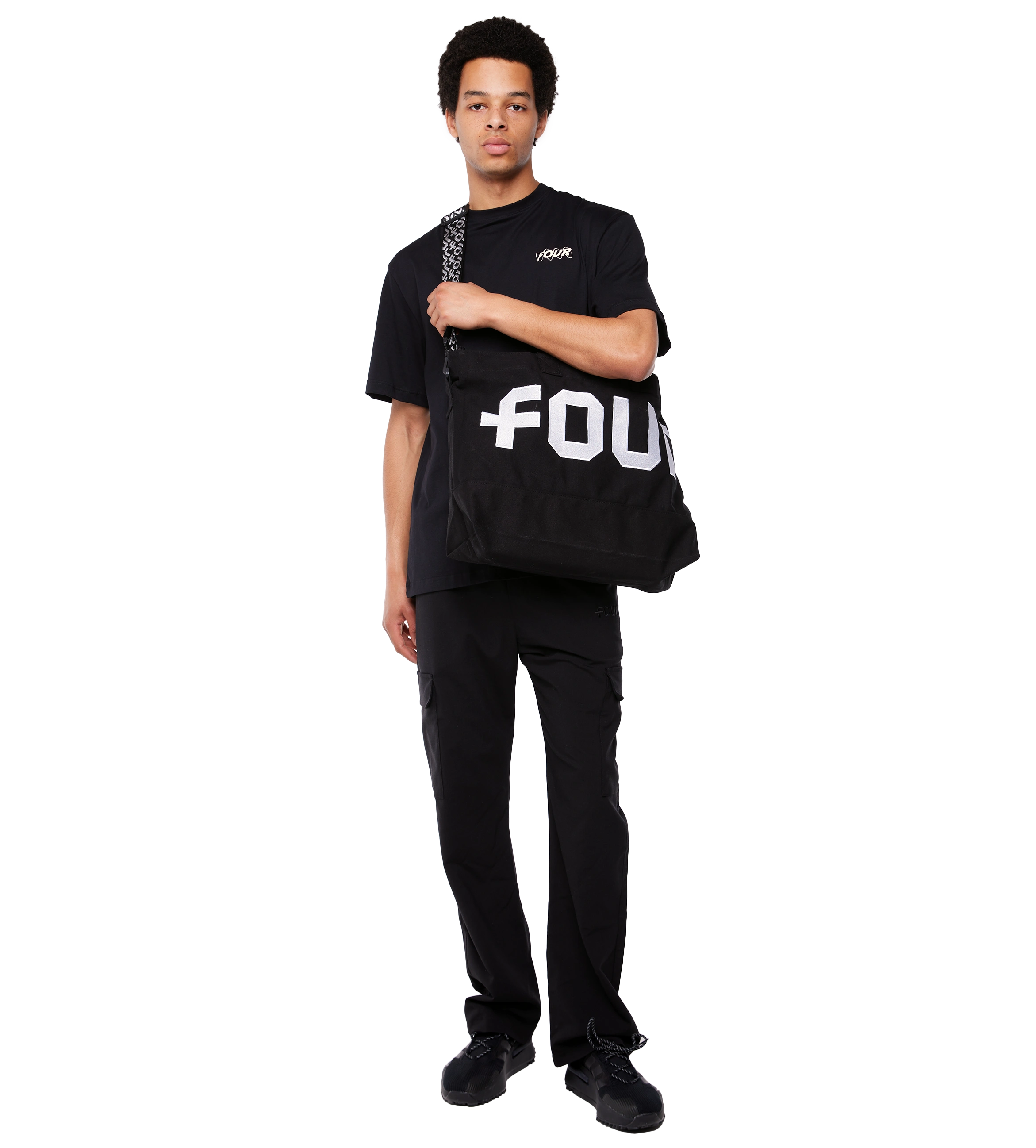Four Medium Sized Embroidery Shopper FOUR Amsterdam