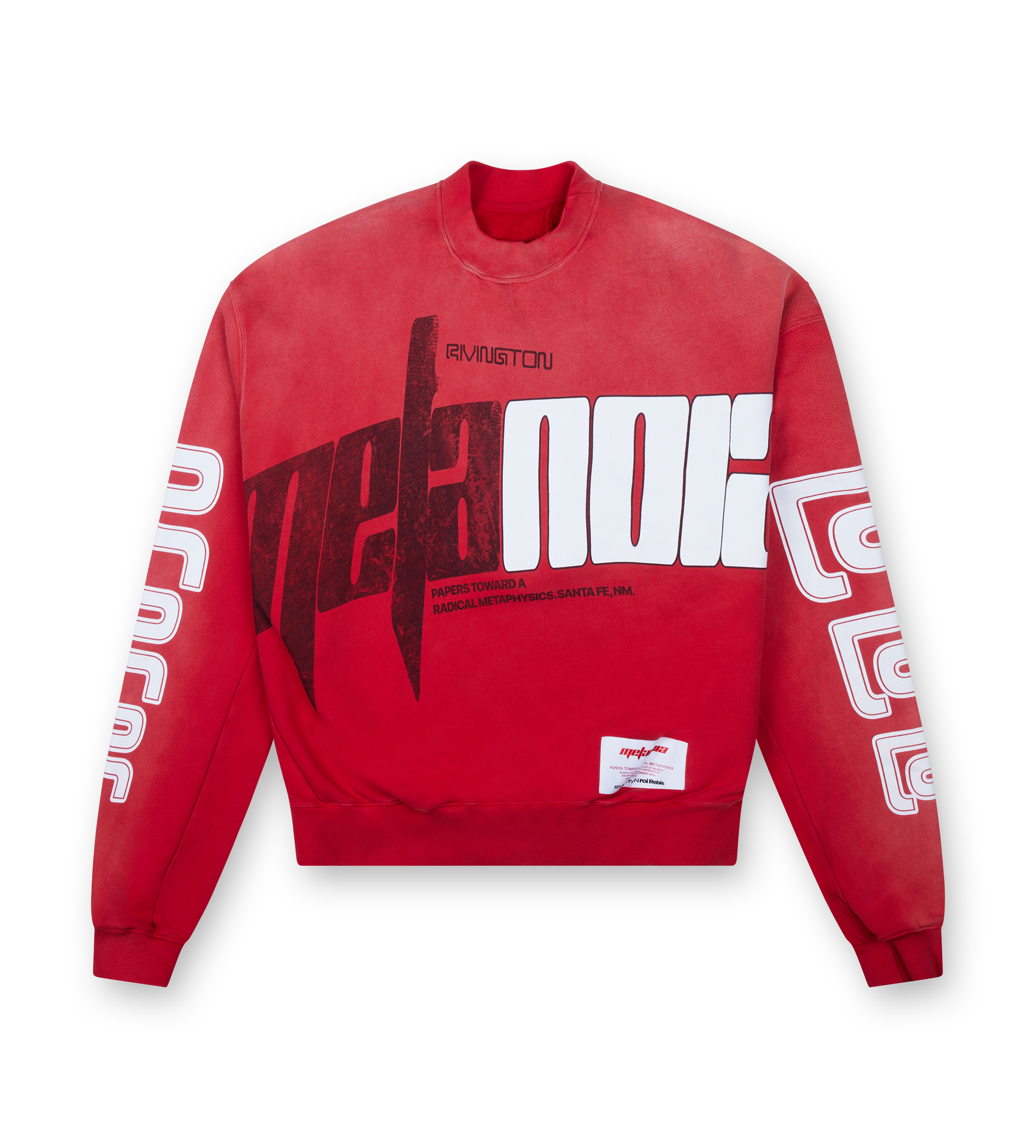 123 Rivington All Things New CVA ronde hals in metarood