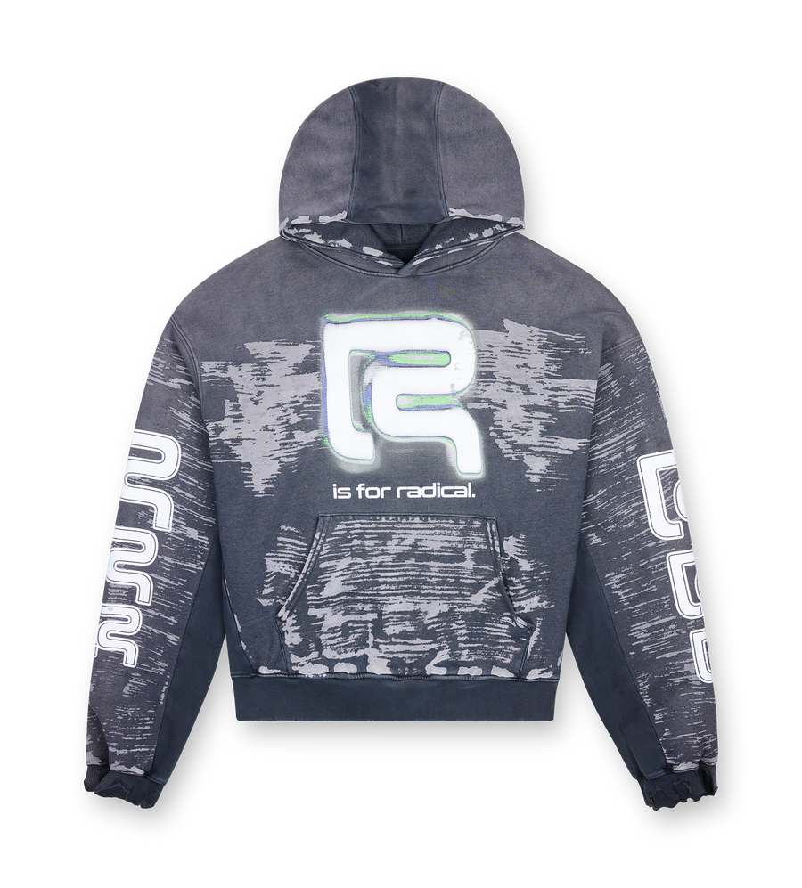 123 Rivington Origins CVA Hoodie in Mechanic Black