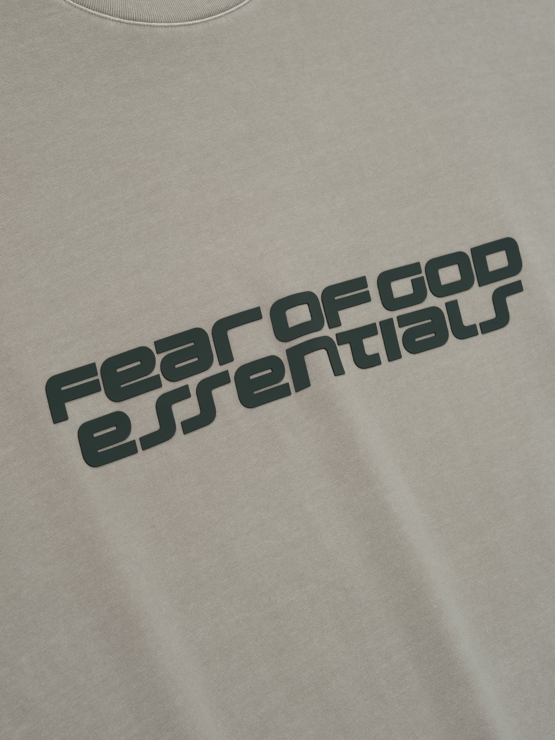 Fear of God Essentials 90s Tee in Smoke Grey