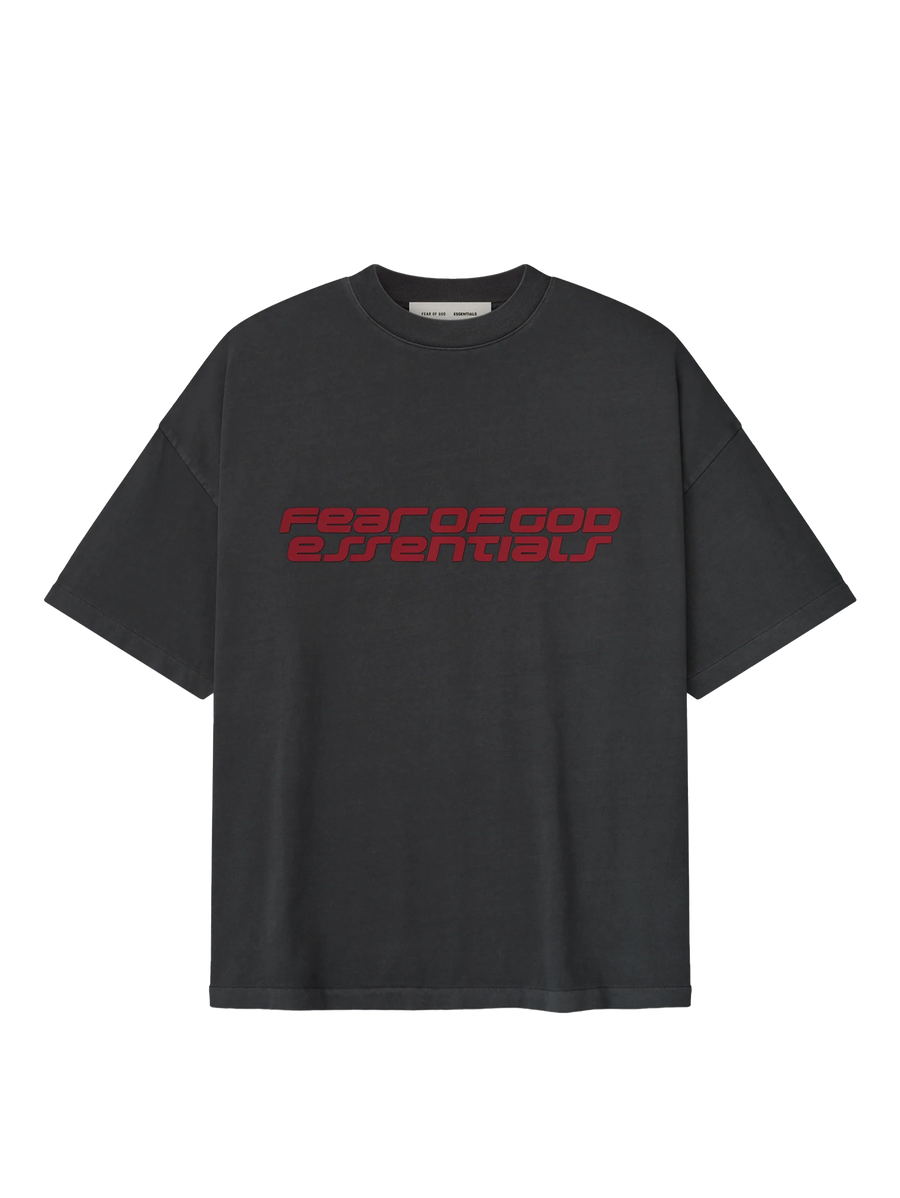 Fear of God Essentials 90s Tee in Iron Grey