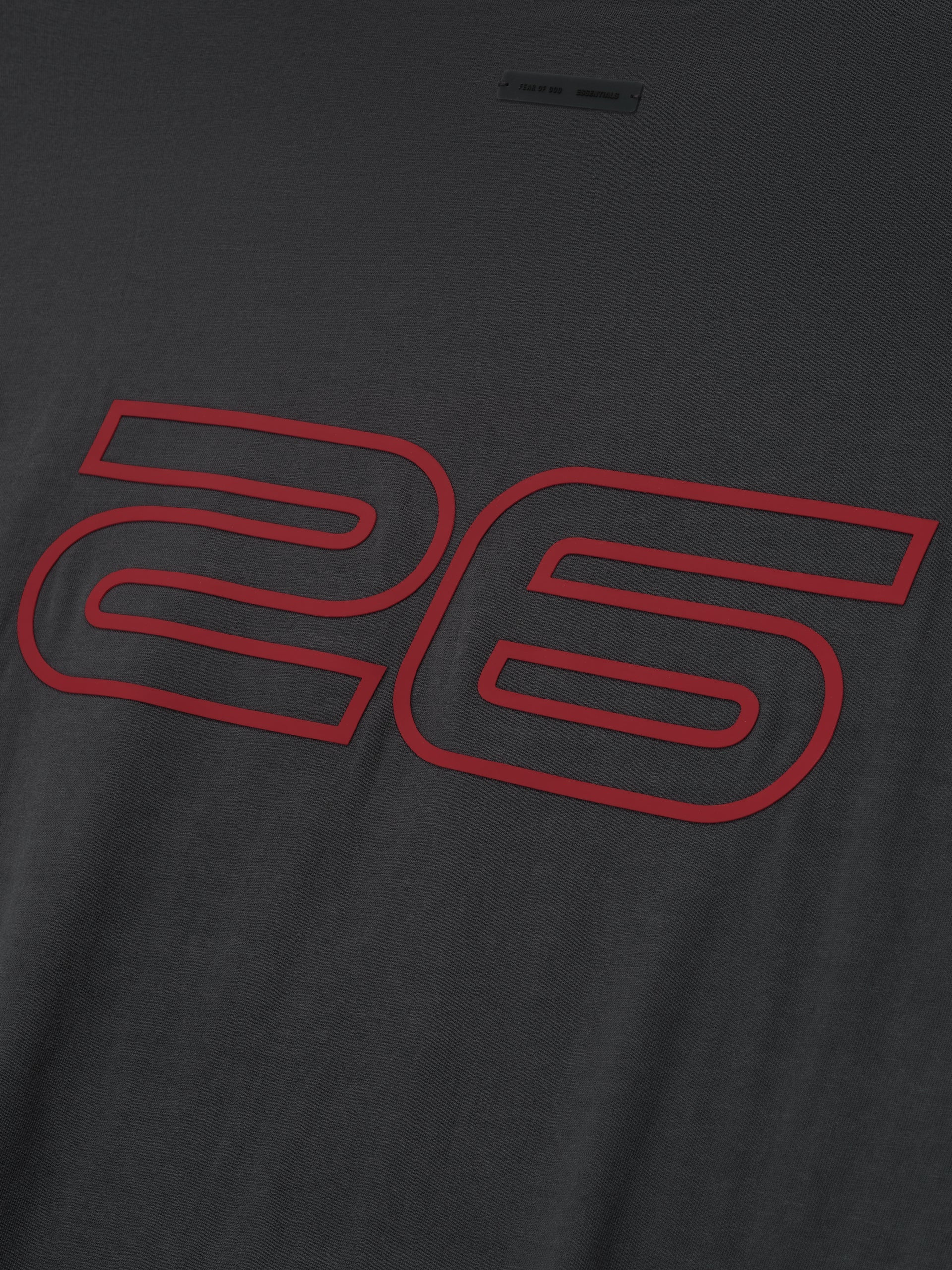 Fear of God Essentials 90s Tee in Iron Grey