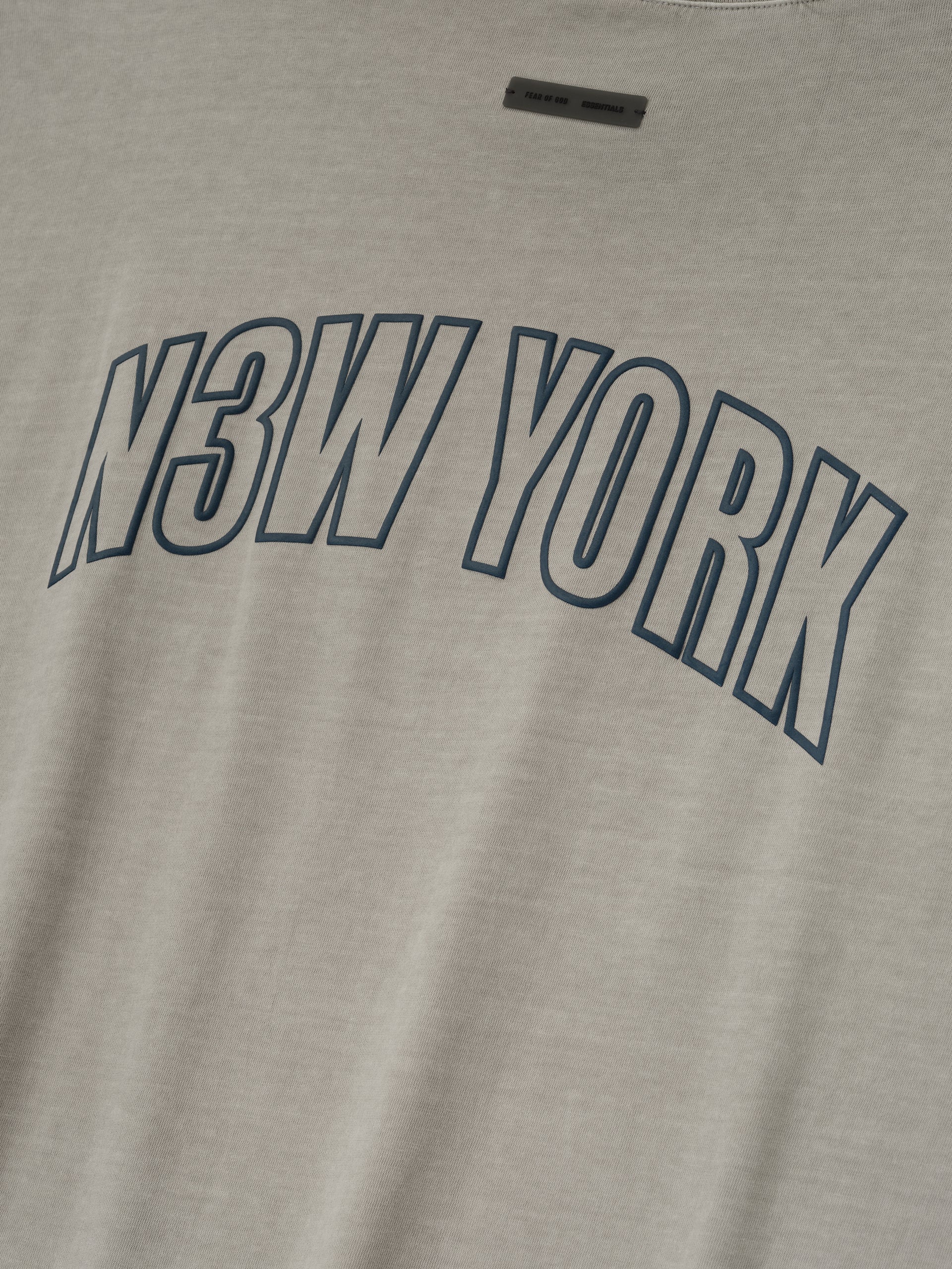 Fear of God Essentials New York 90s Tee - Smoke Grey