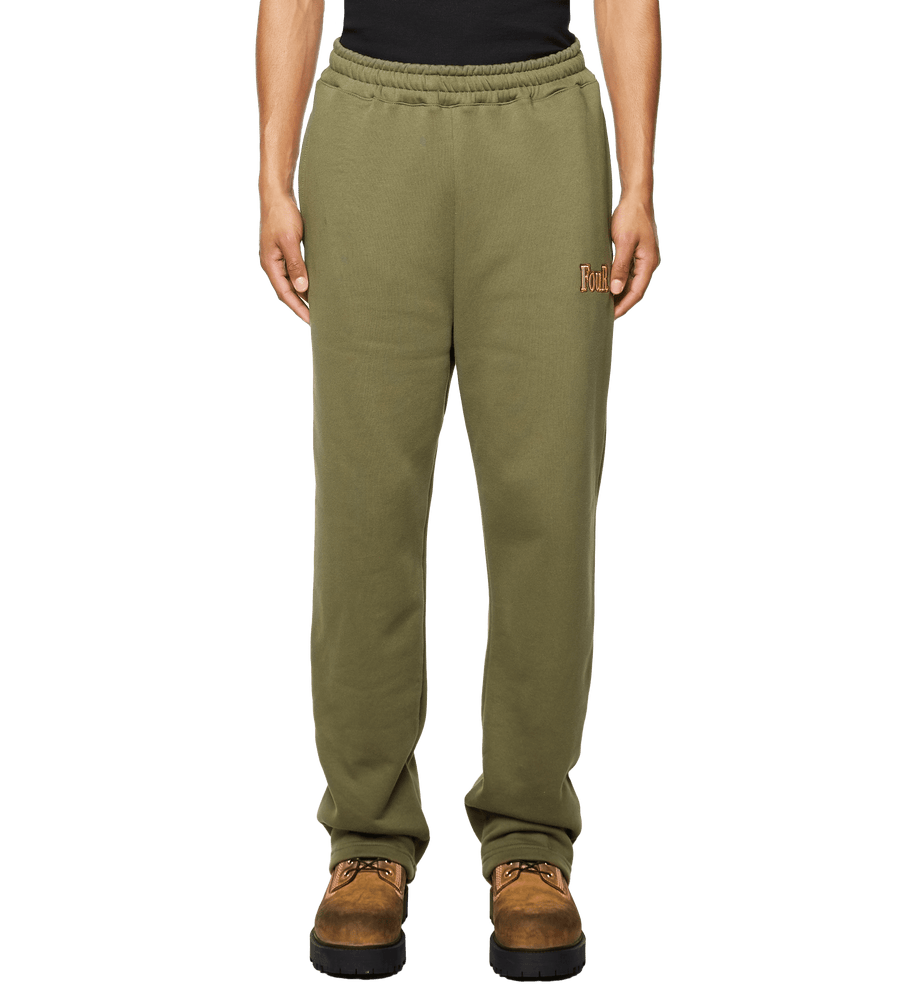 Straight Leg Sweatpants Olive Night