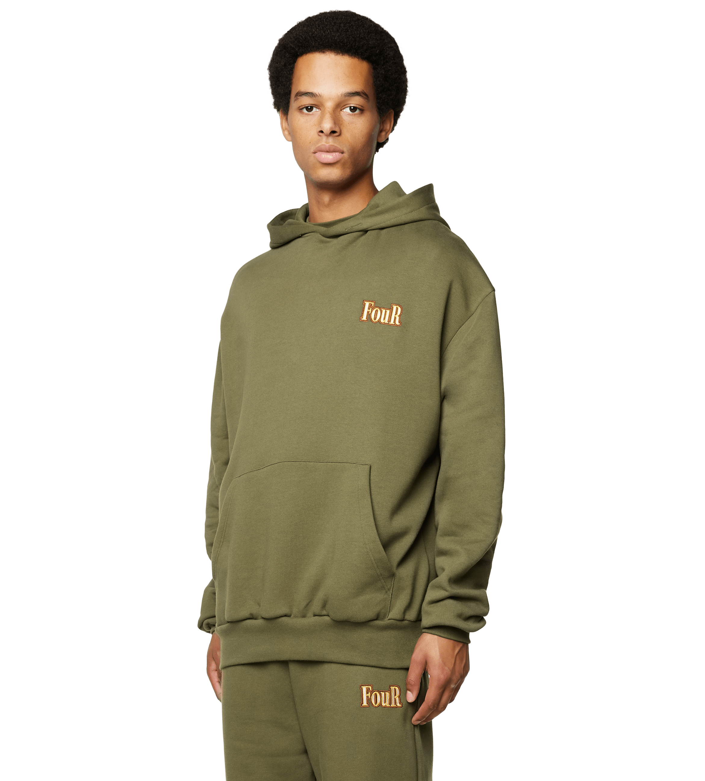 Hoodie Olive Night