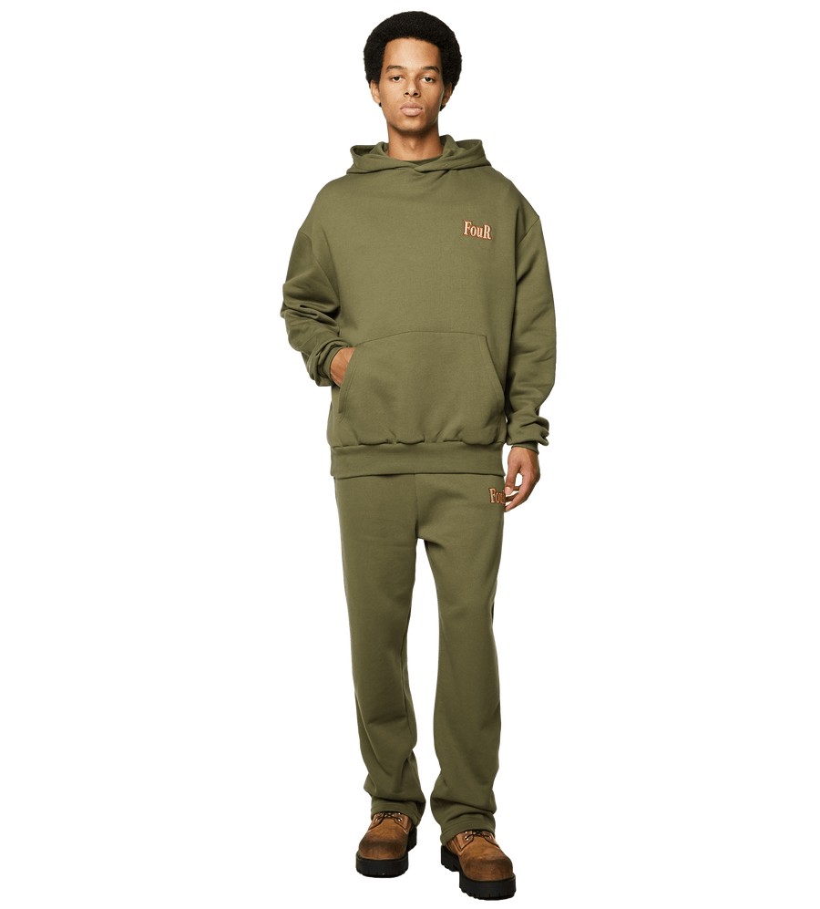 Hoodie Olive Night