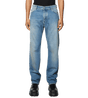 Straight Leg Denim Dark Blue Sand Wash