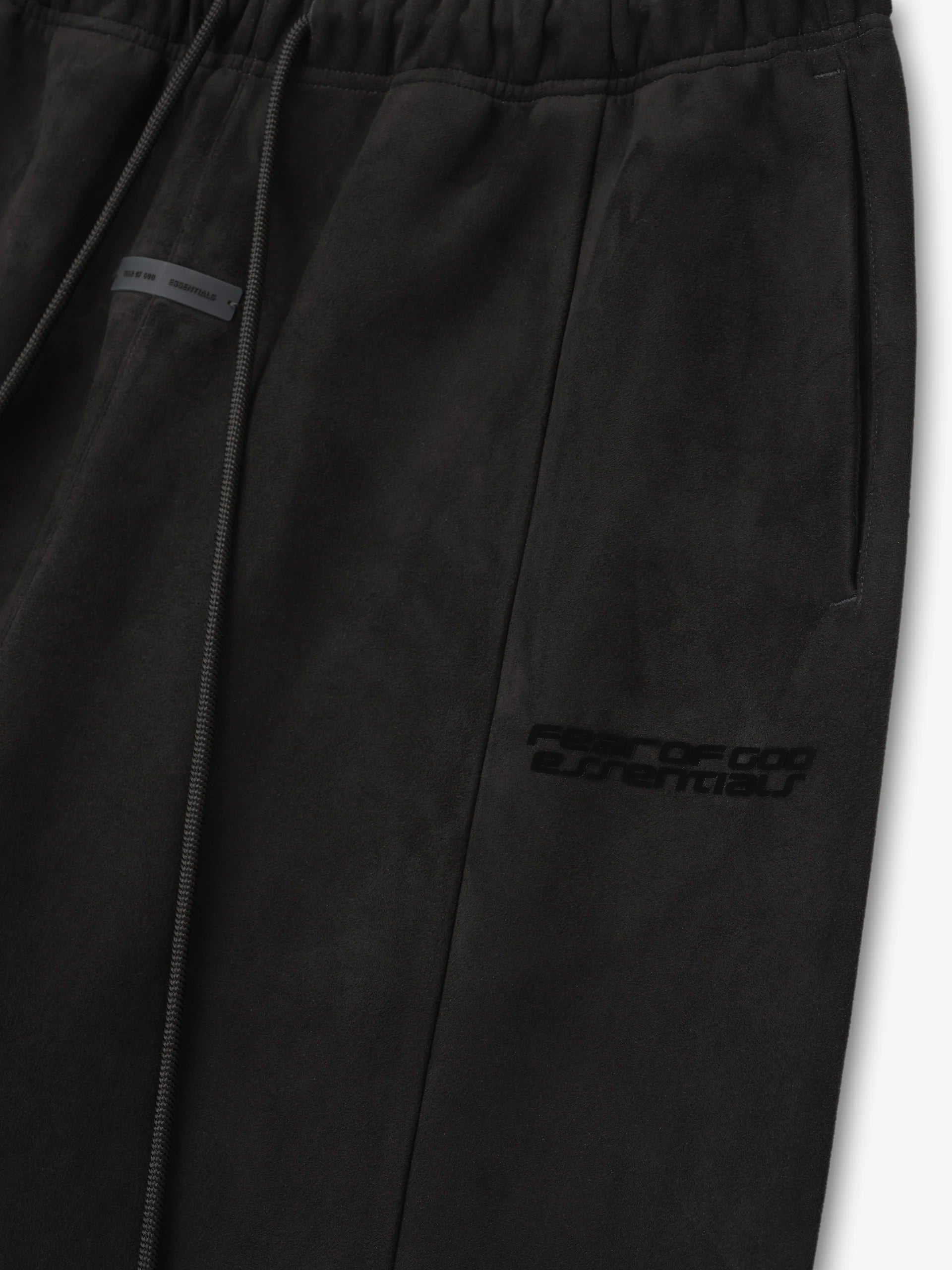 Fear of God Essentials Flare Sweatpant in Vintage Black