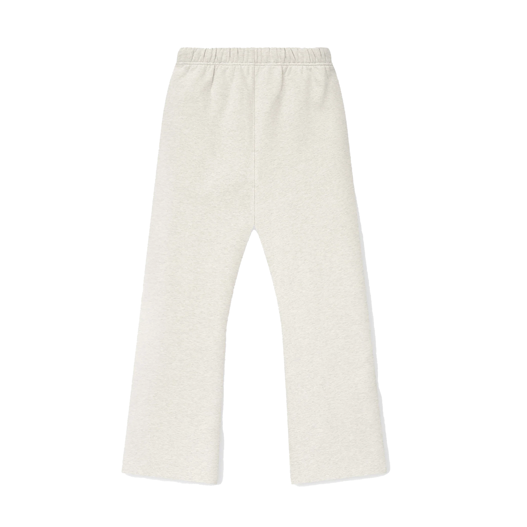 Fear of God Essentials Flare Sweatpant in Oatmeal Heather