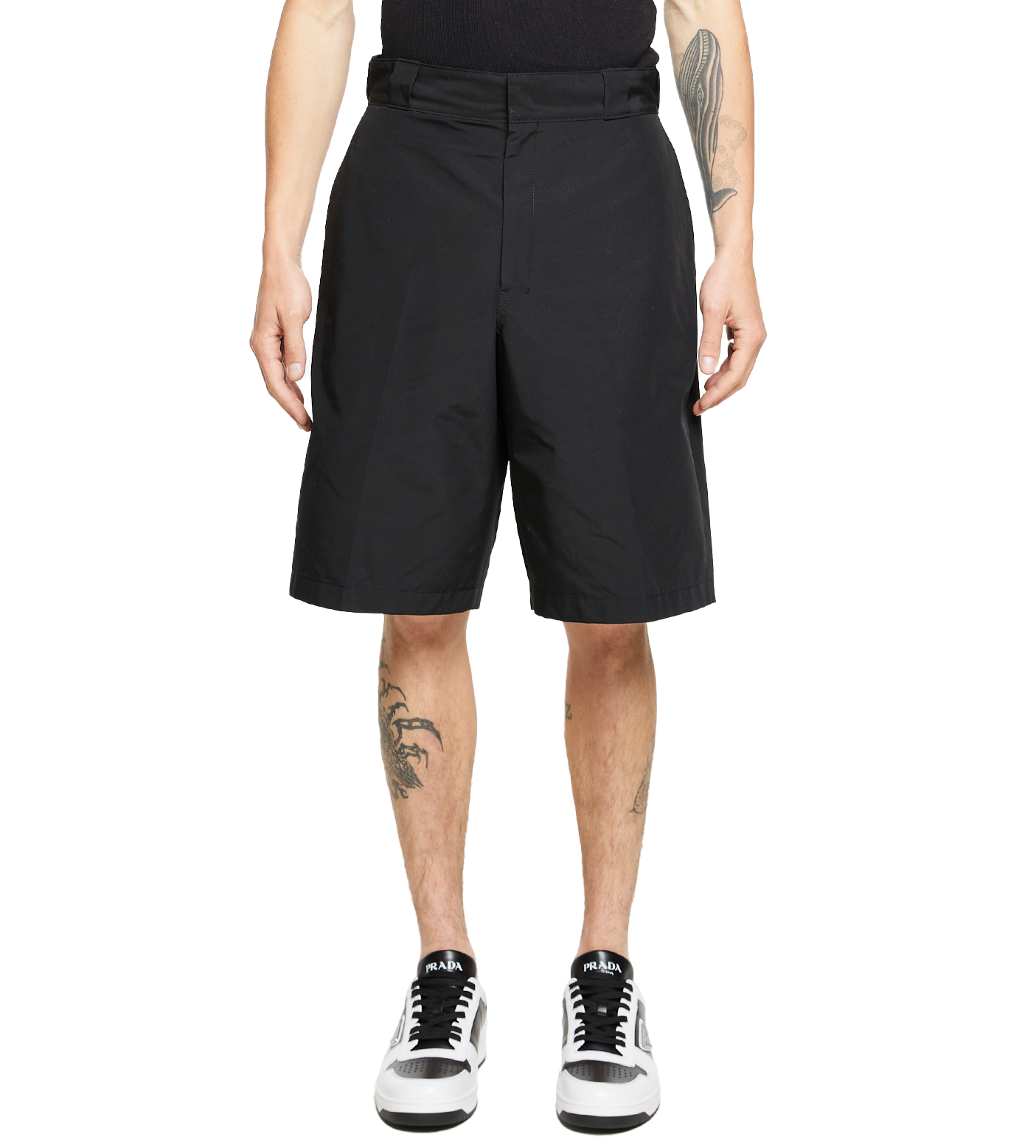 Re-Nylon Bermudas Black