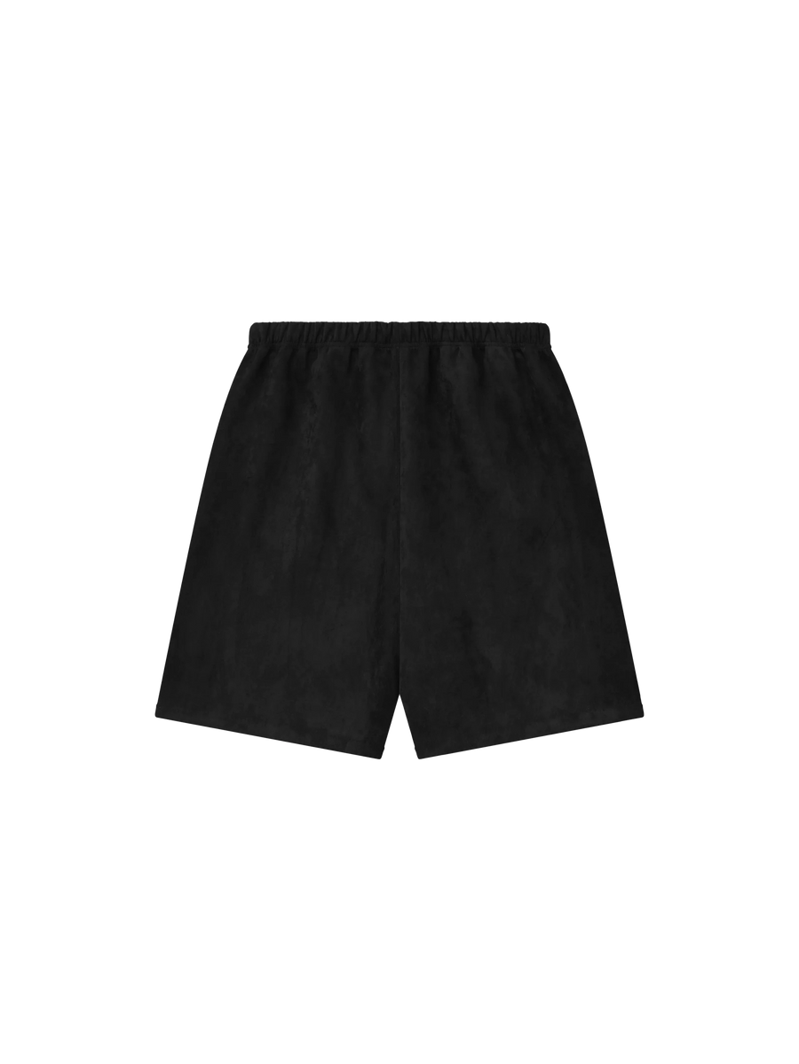 Fear of God Essentials Relaxed Sweatshort in Vintage Black