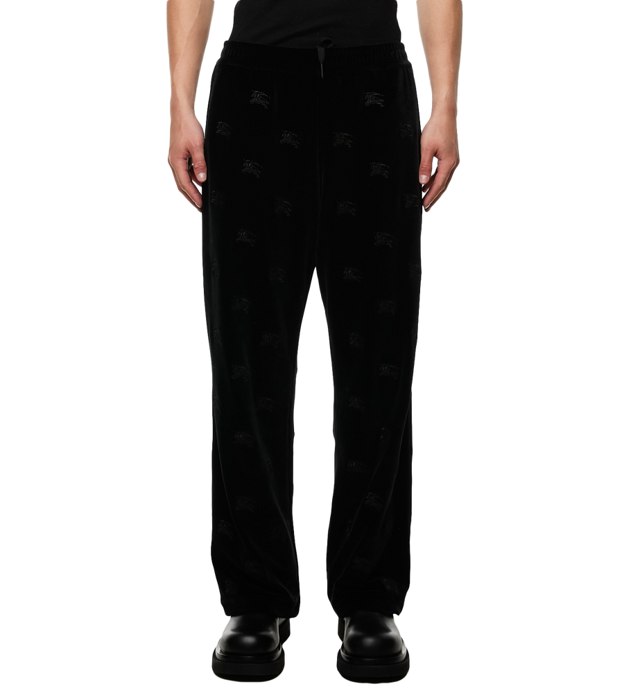 EKD Velvet Jogging Pants Black