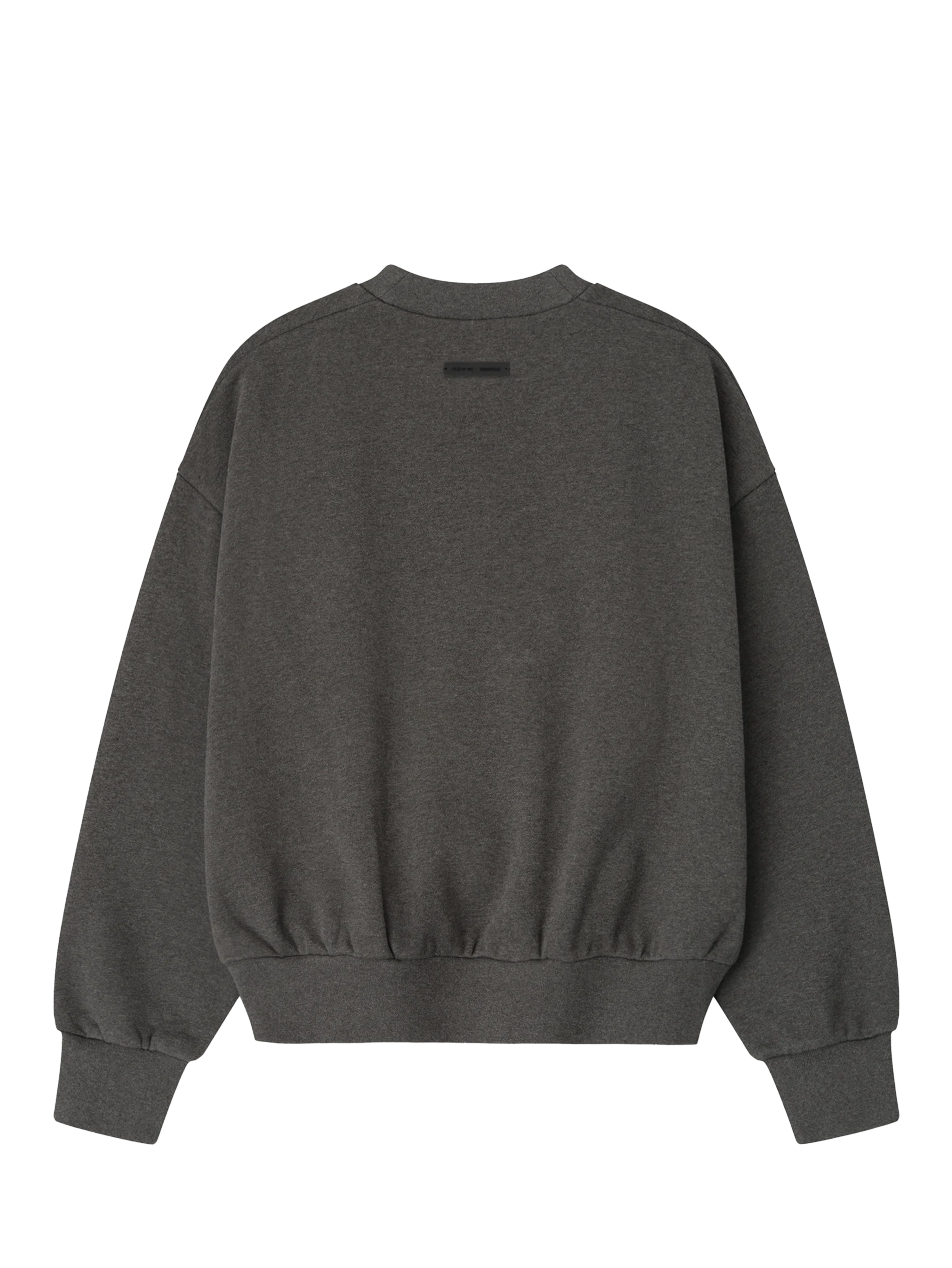 Fear of God Essentials Embossed Classic Crewneck Sweatshirt Charcoal Heather