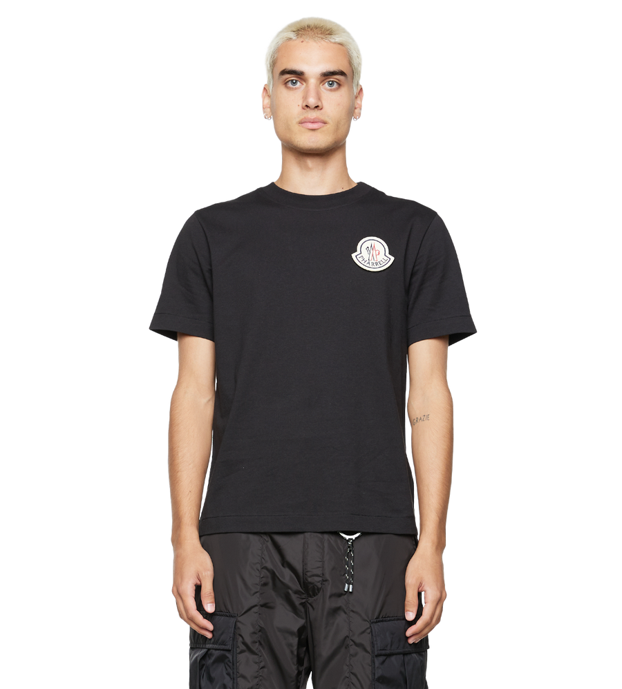 Logo Patch T-shirt Black