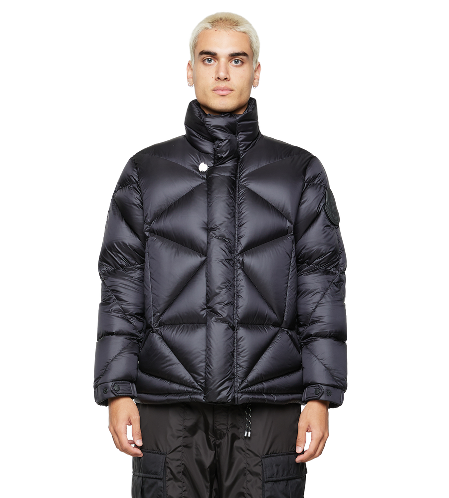 Oak Short Down Jacket Black