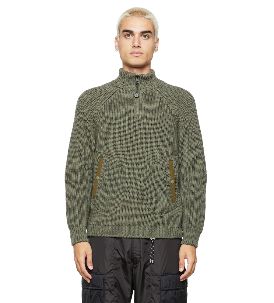 Wool Sweater Green