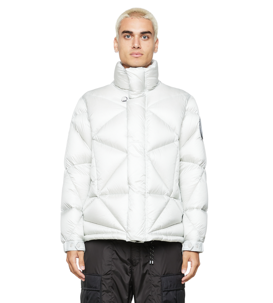 Oak Short Down Jacket White