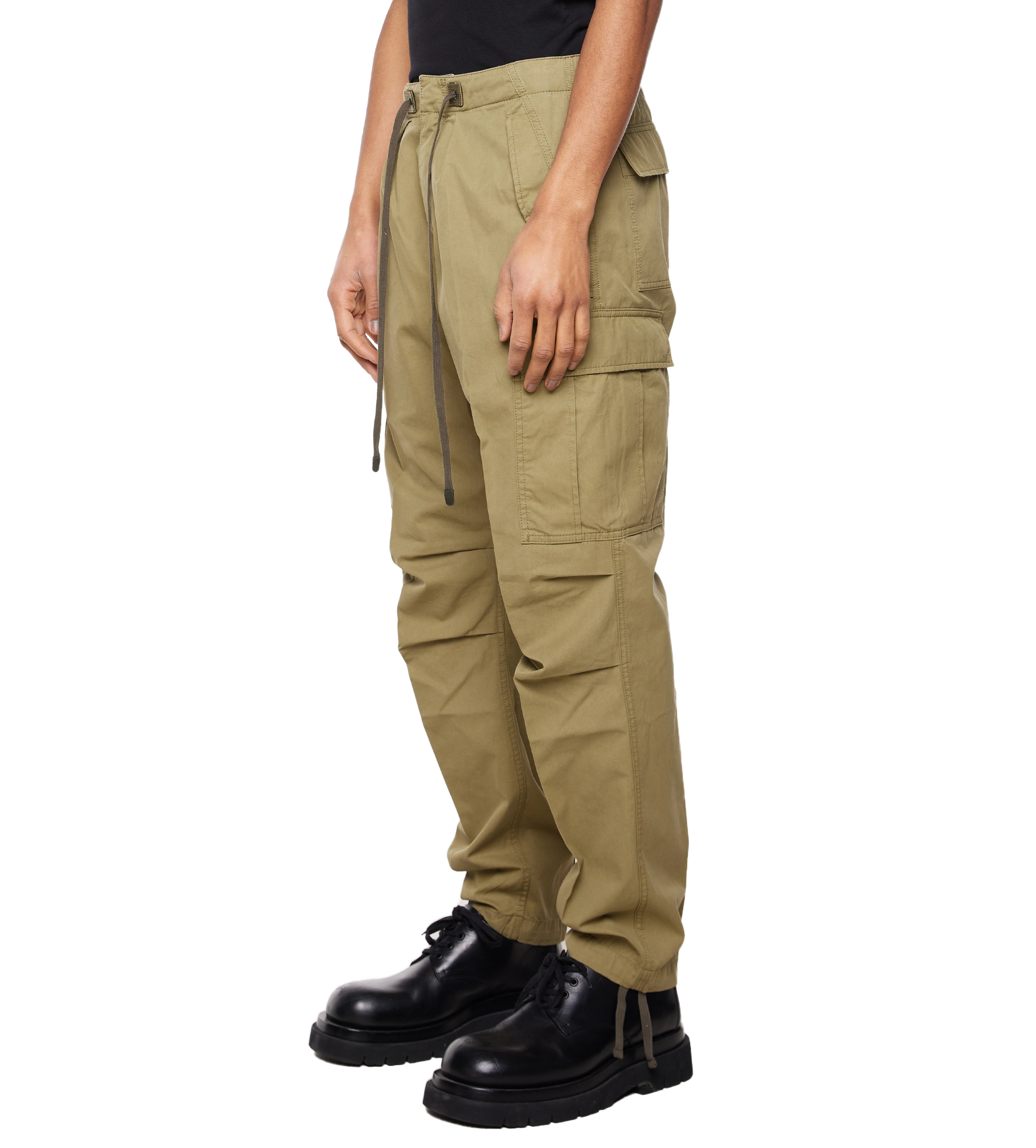 Enzyme Cotton Twill Cargo Pants Sage