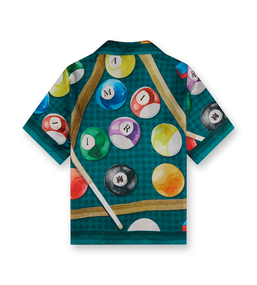 Billiards Bowling Shirt Evergreen