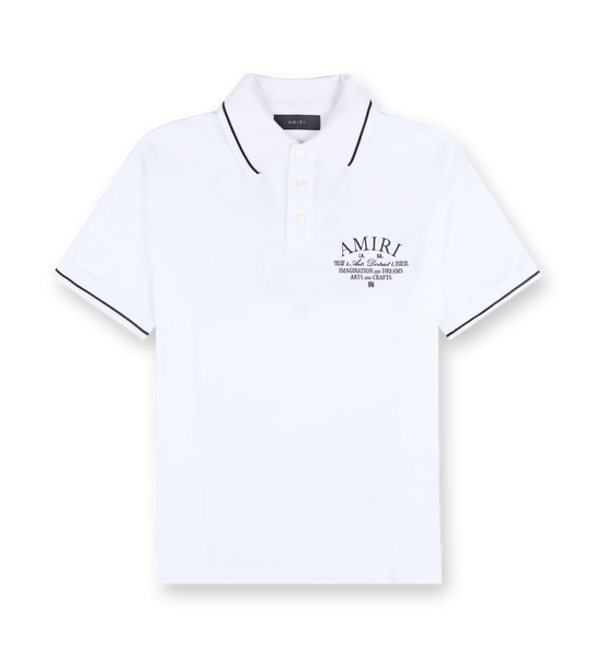 Arts District Polo T-shirt White – FOUR Amsterdam