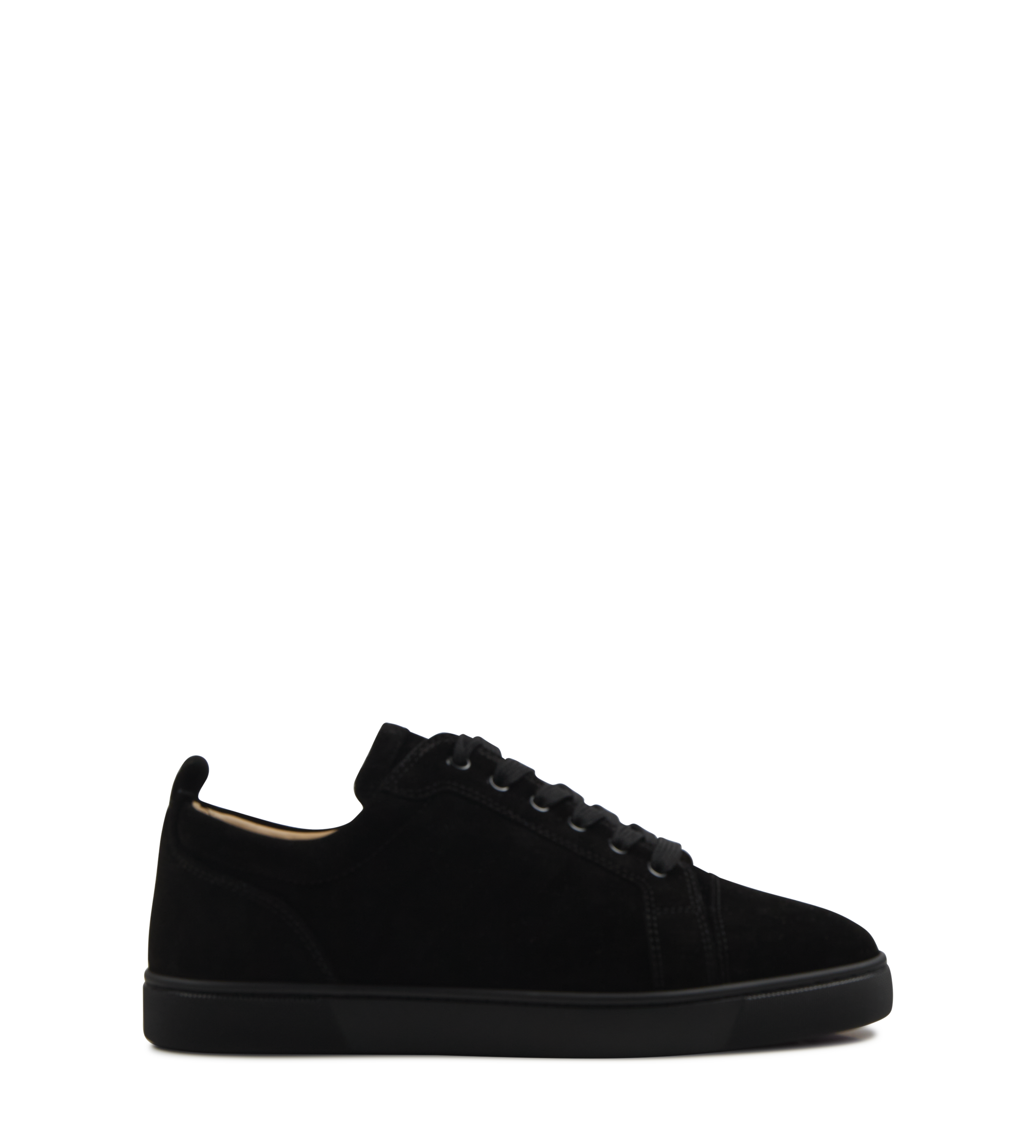Christian Louboutin Louis Junior Flat Sneaker in Black