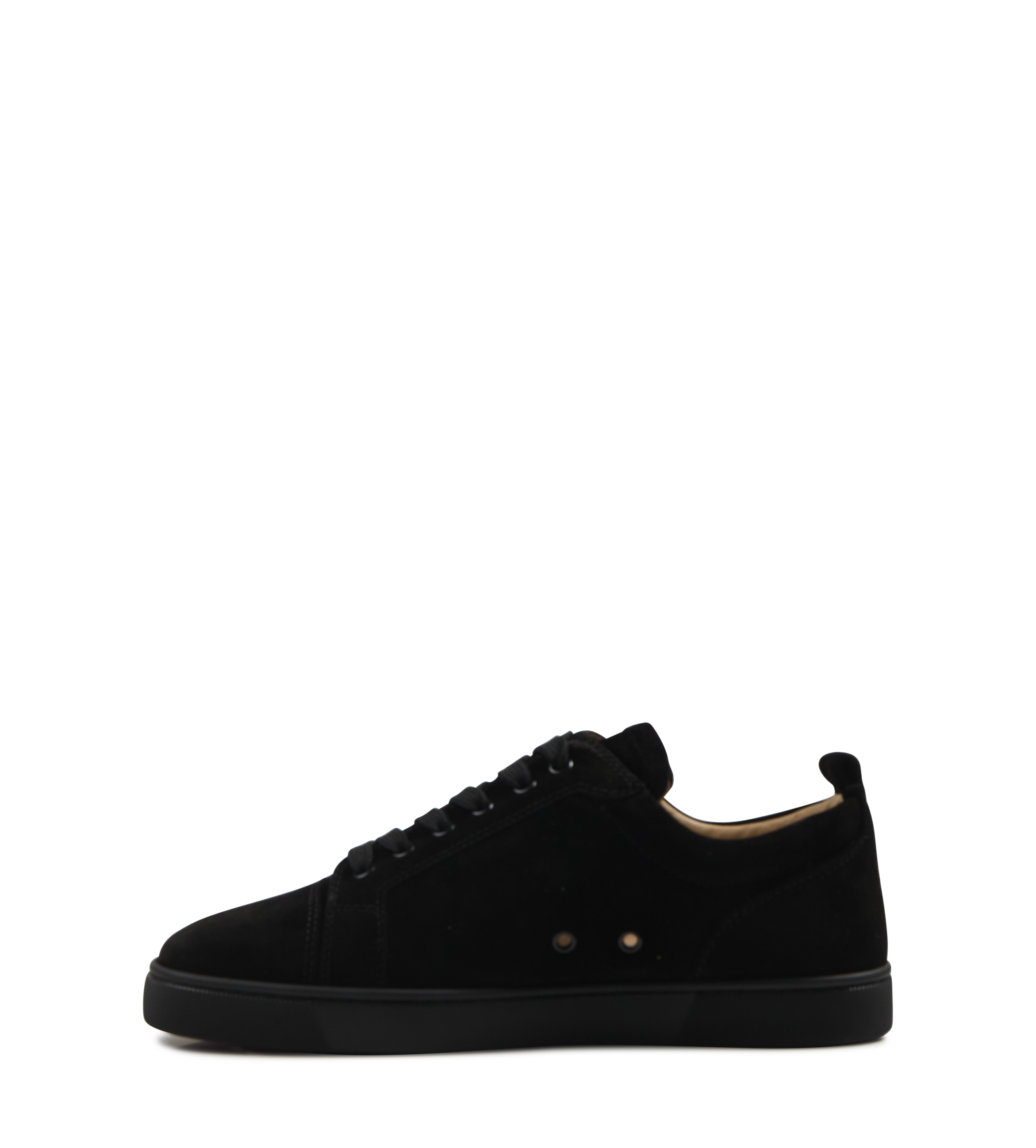 Christian Louboutin Louis Junior Flat Sneaker in Black