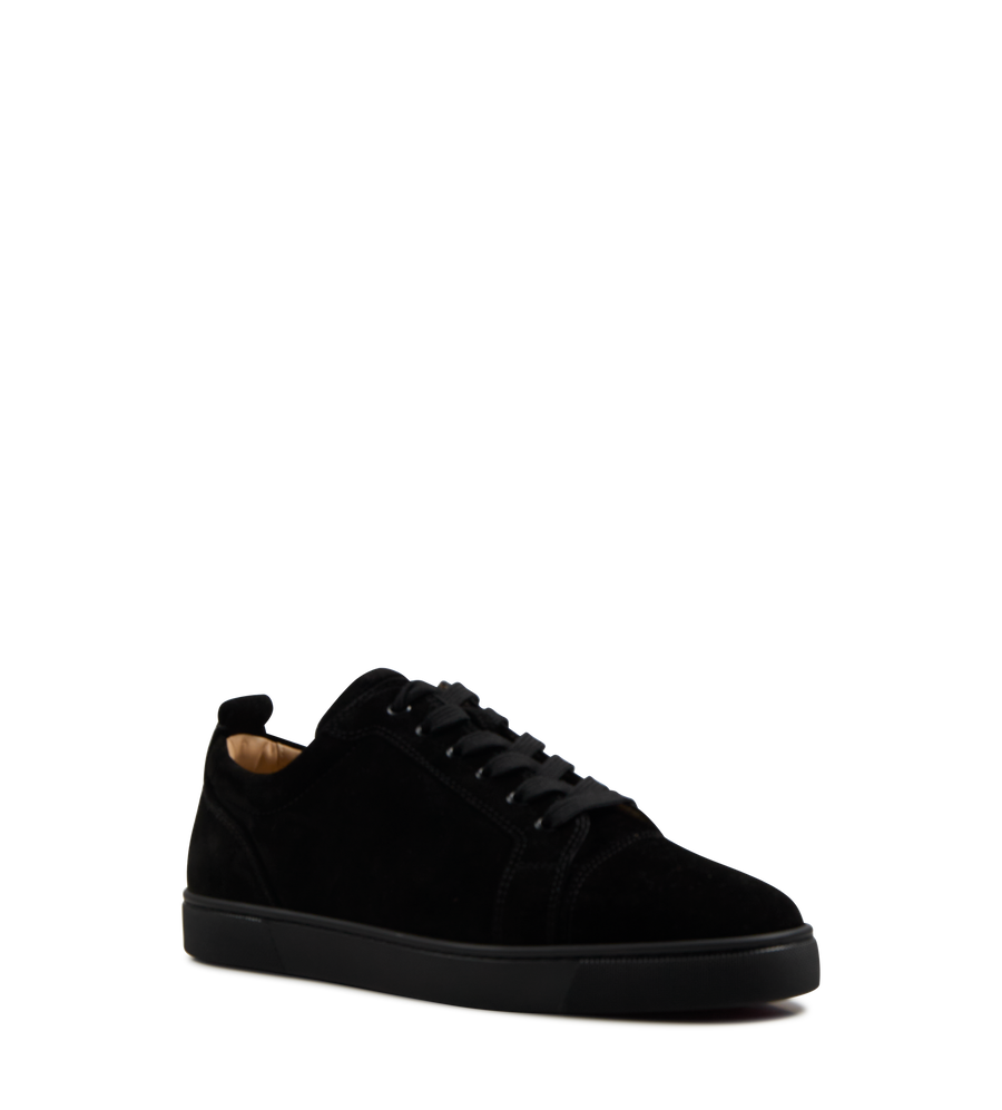 Christian Louboutin Louis Junior Flat Sneaker in Black