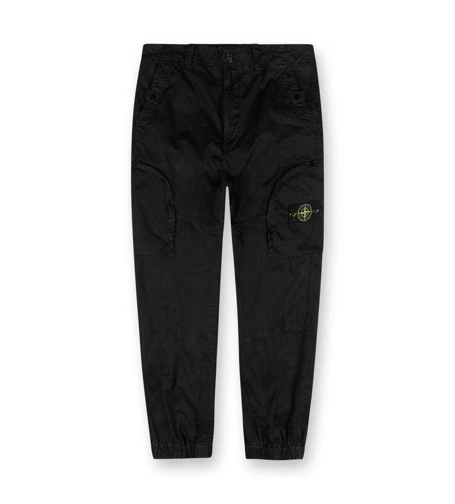 Cargo Jogger Trousers Black
