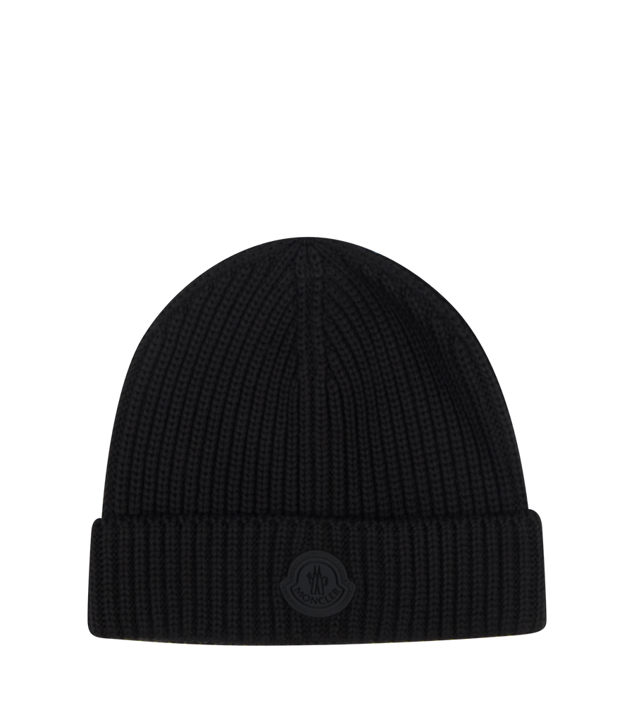 Wool Beanie Black