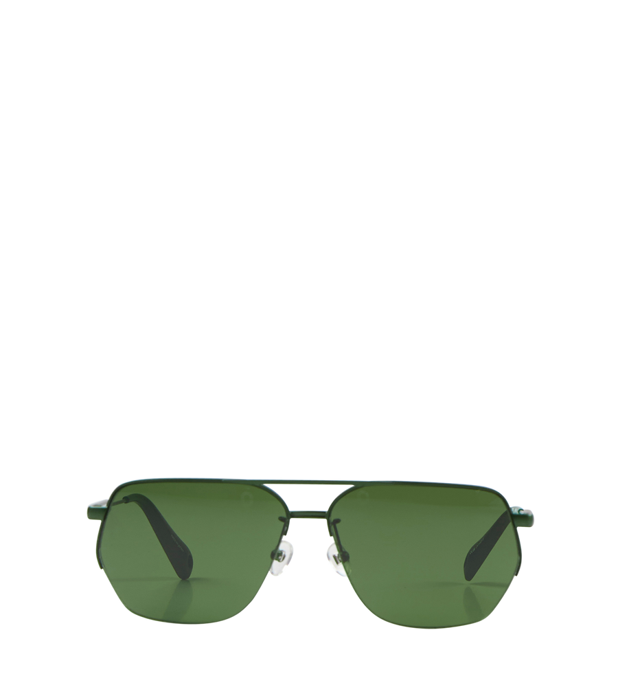 Aviador Sunglasses Green