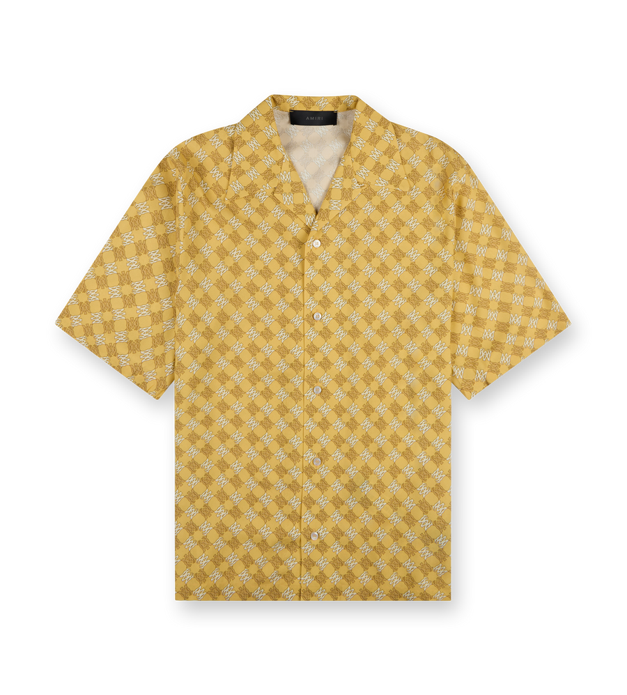 Monogram Print Shirt Champagne