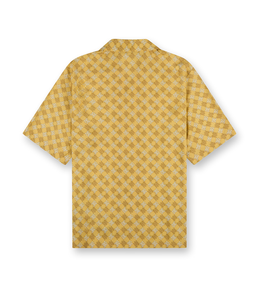Monogram Print Shirt Champagne