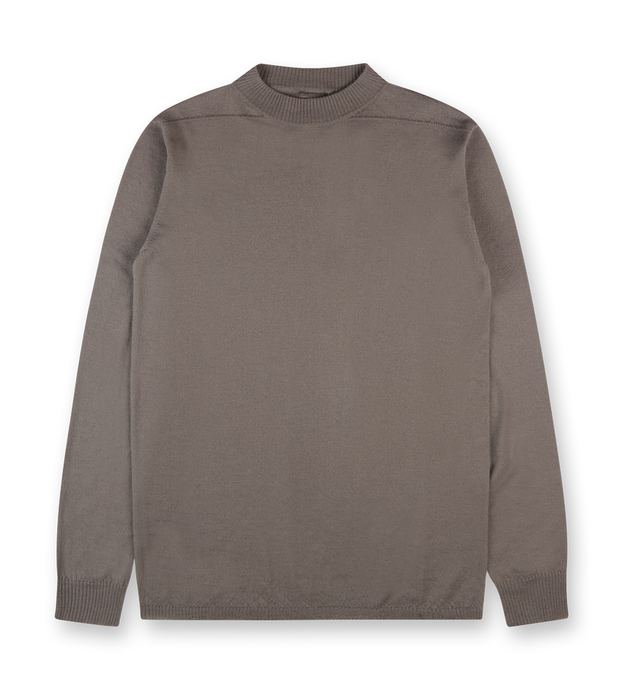 Wool Jumper Taupe Grey