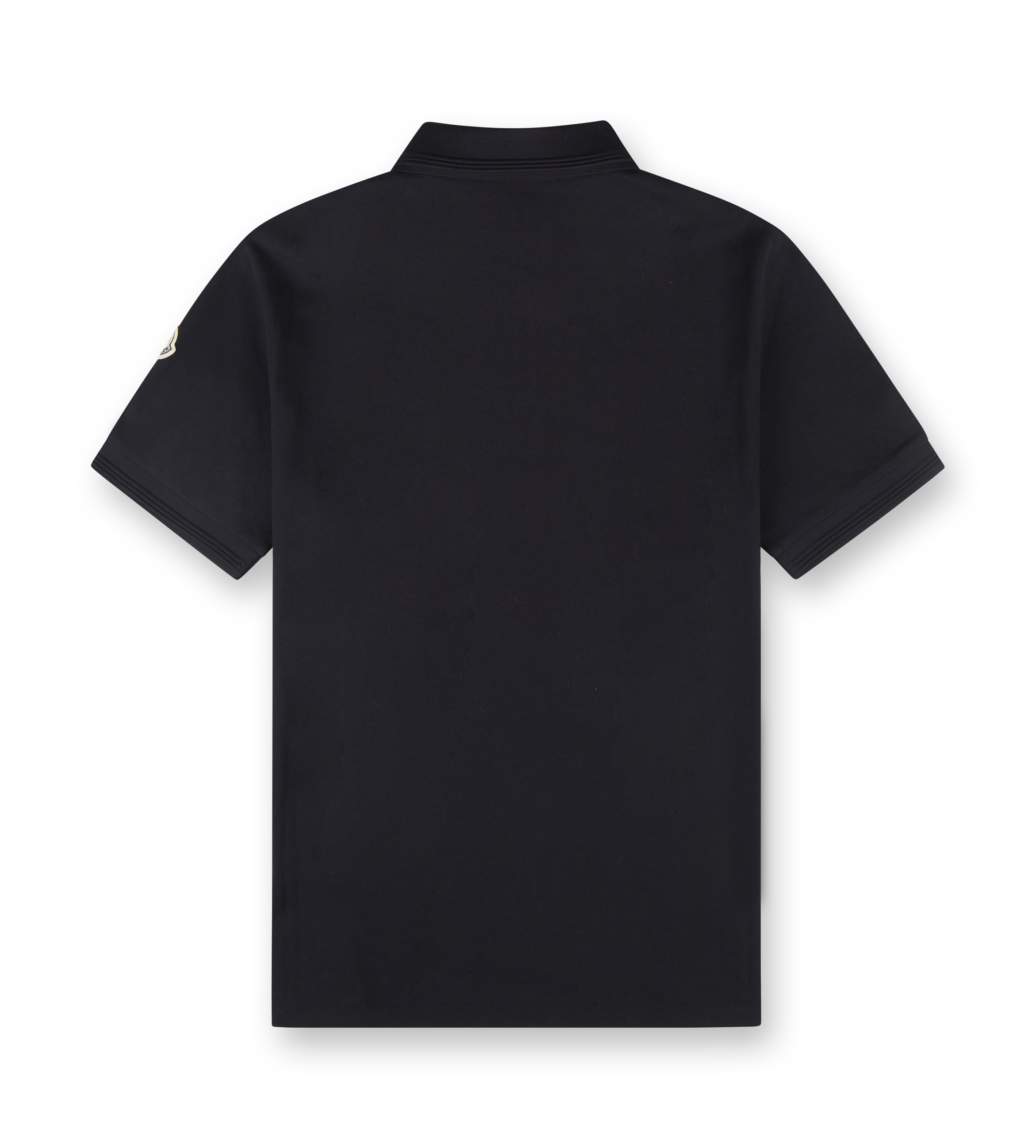 Trim Cotton Piquet Polo Shirt Dark Blue
