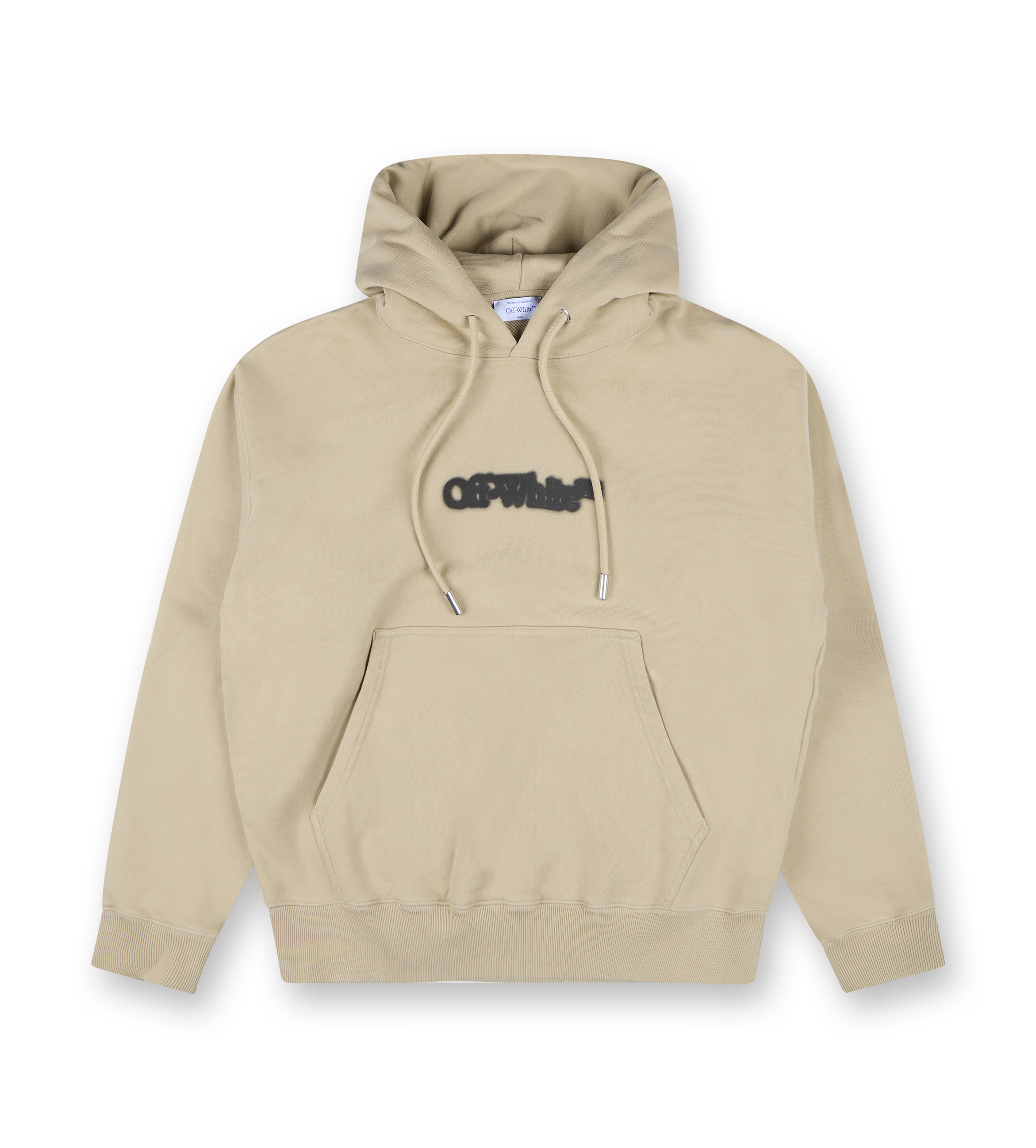 Off-White Spray Arrow Skate Hoodie Crème Brûlée