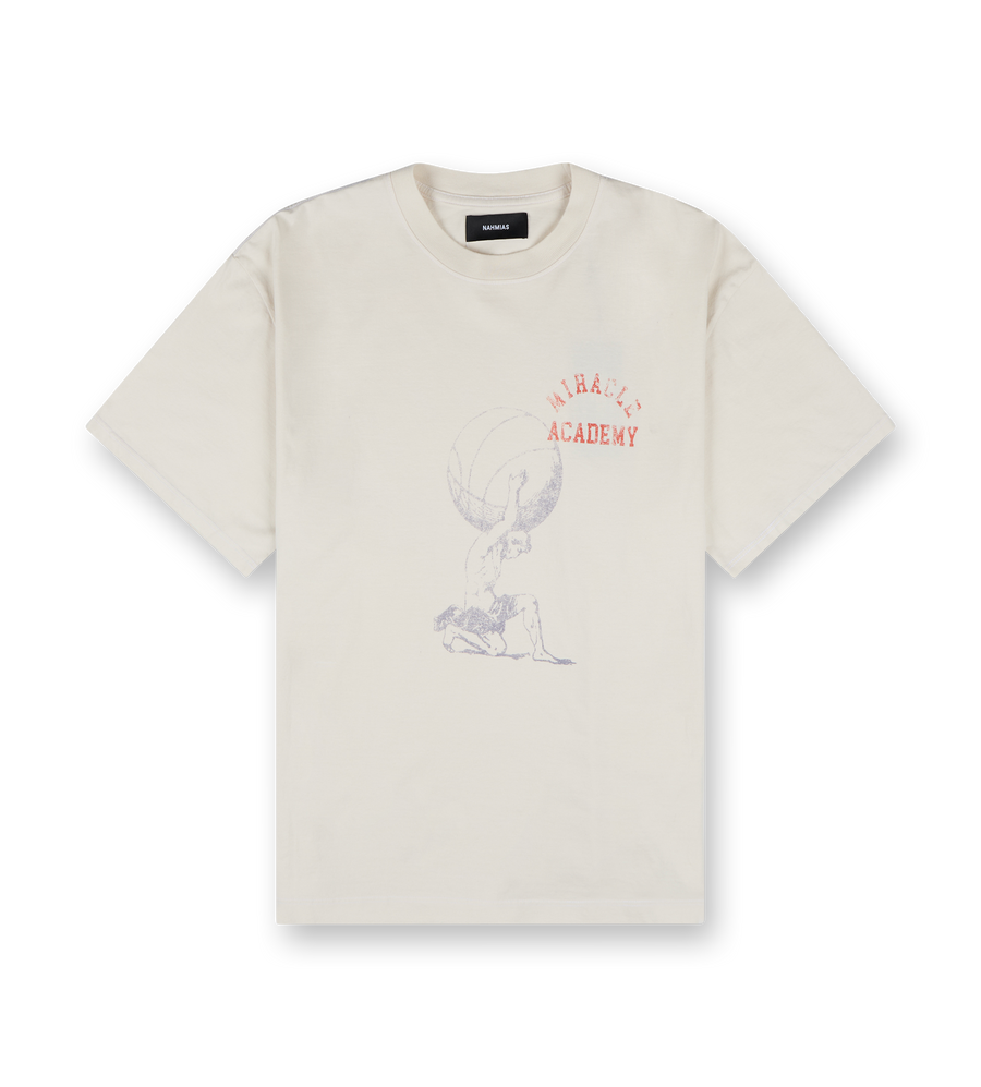 Miracle Atlas Boxy T-shirt Egg White