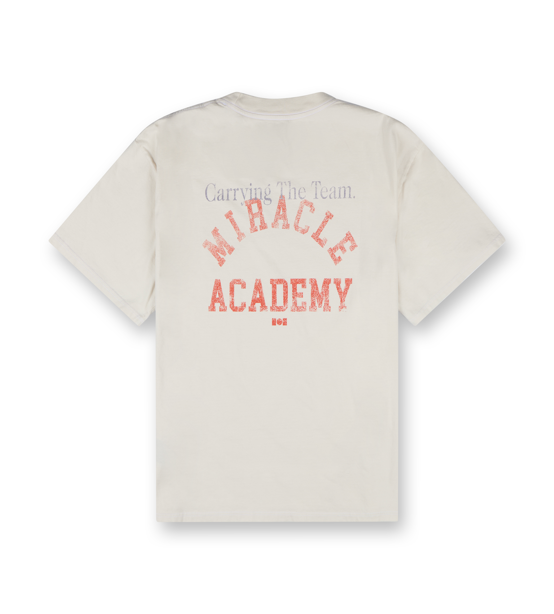 Miracle Atlas Boxy T-shirt Egg White