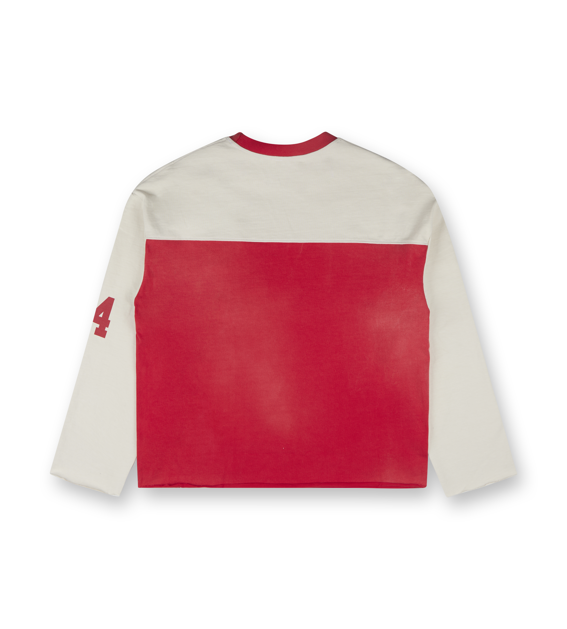 Miracle Academy Varsity Long Sleeve T-shirt Cherry Red