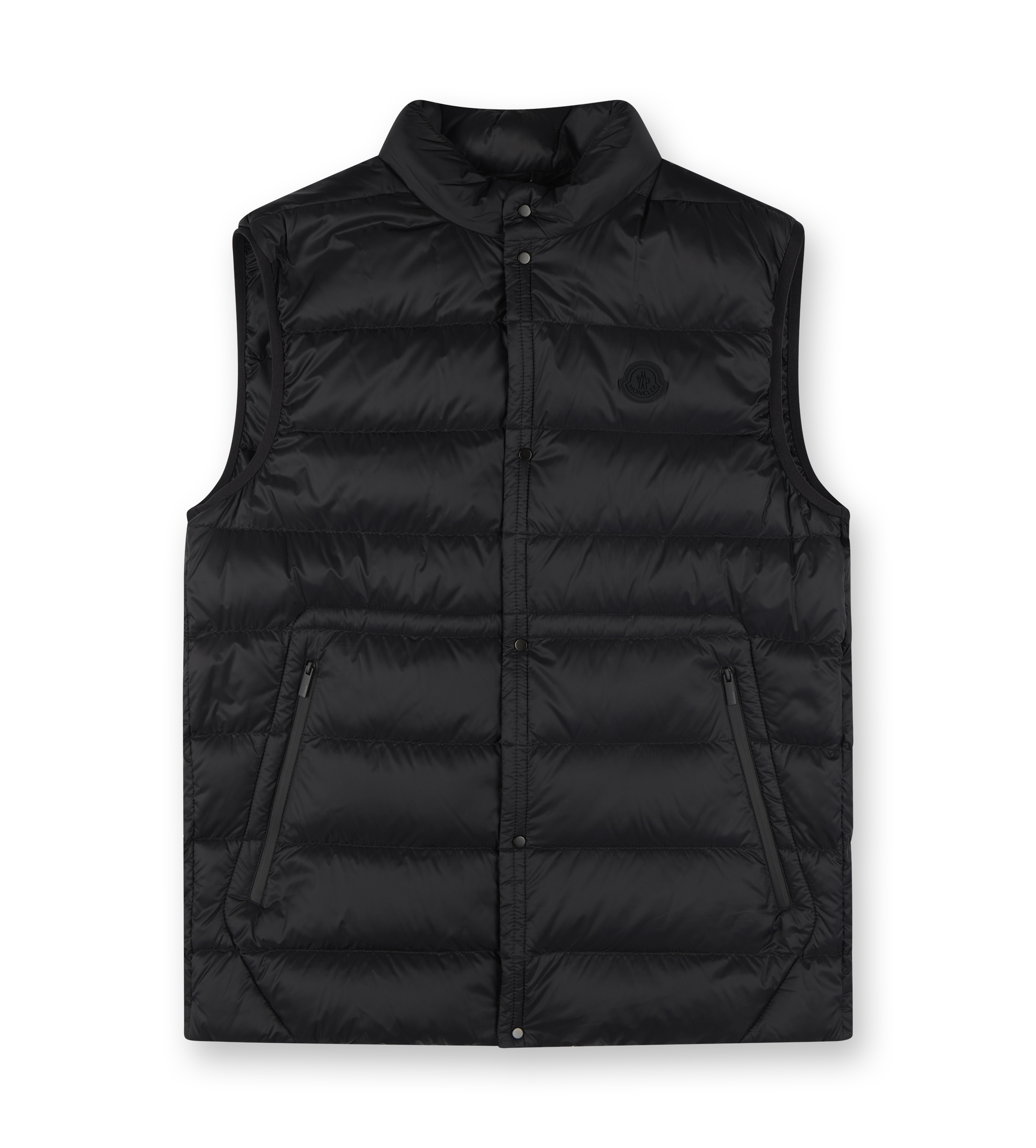 Quilted Down Vest Black