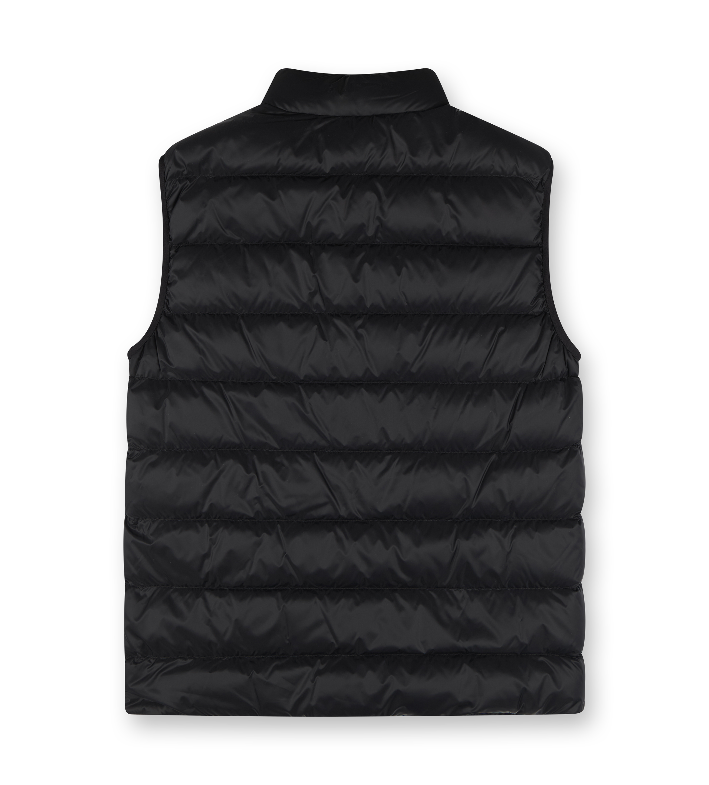 Quilted Down Vest Black