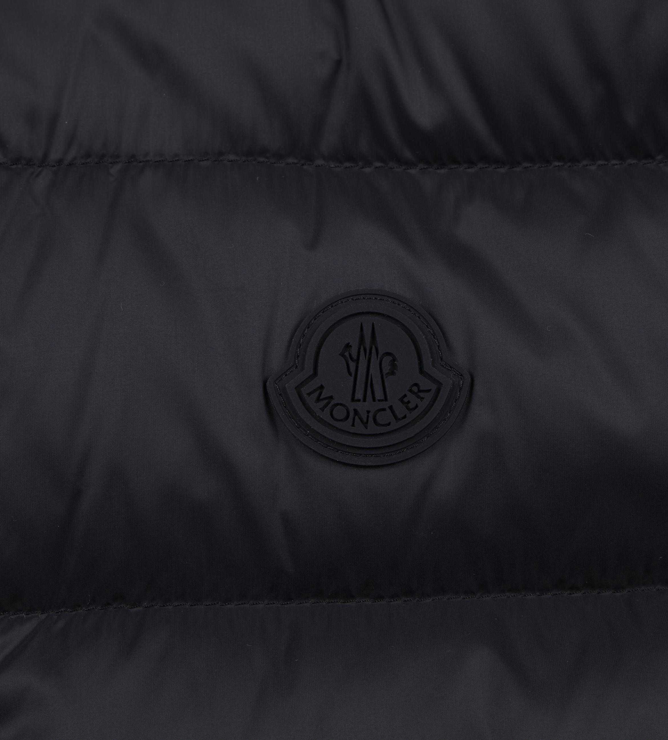 Quilted Down Vest Black
