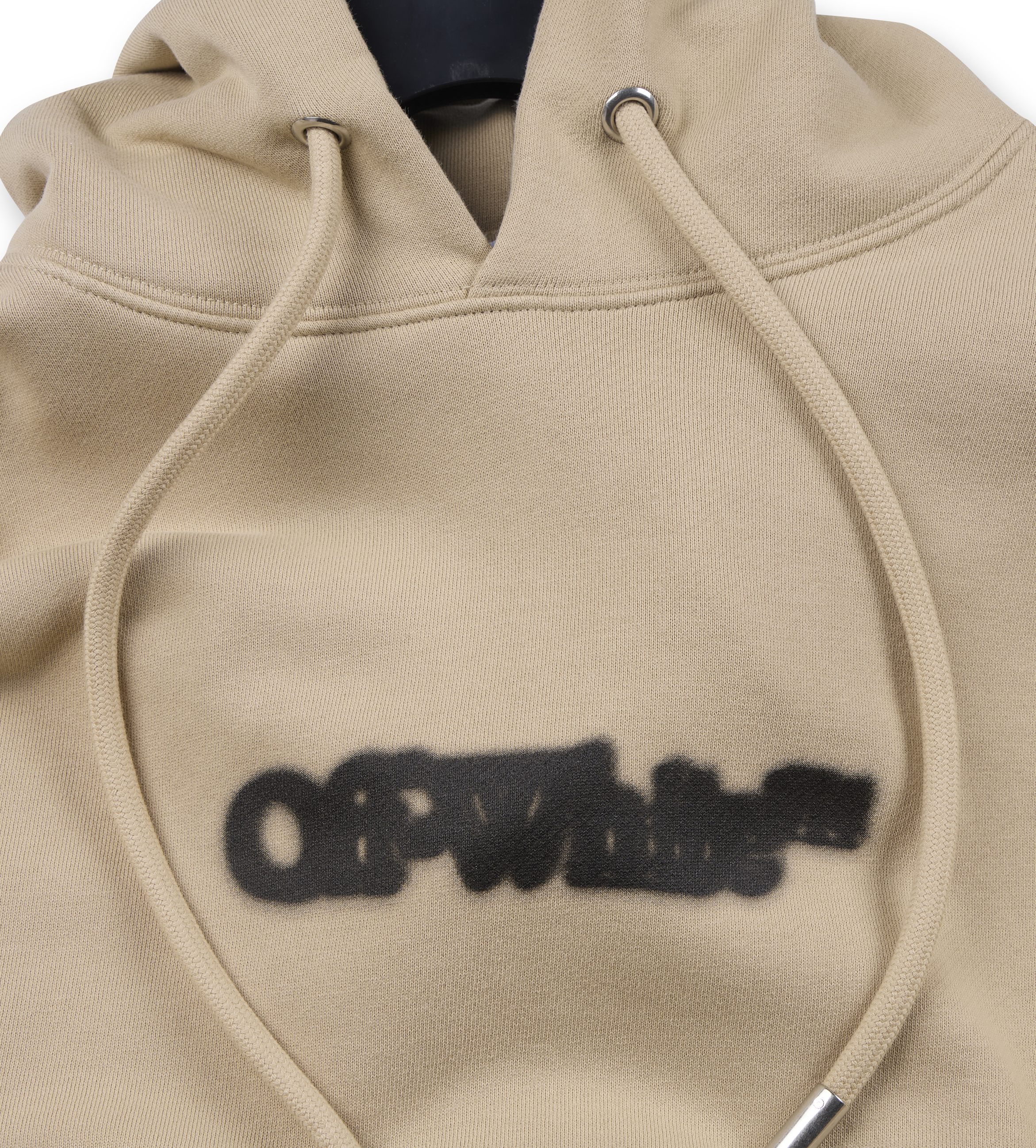 Off-White Spray Arrow Skate Hoodie Crème Brûlée