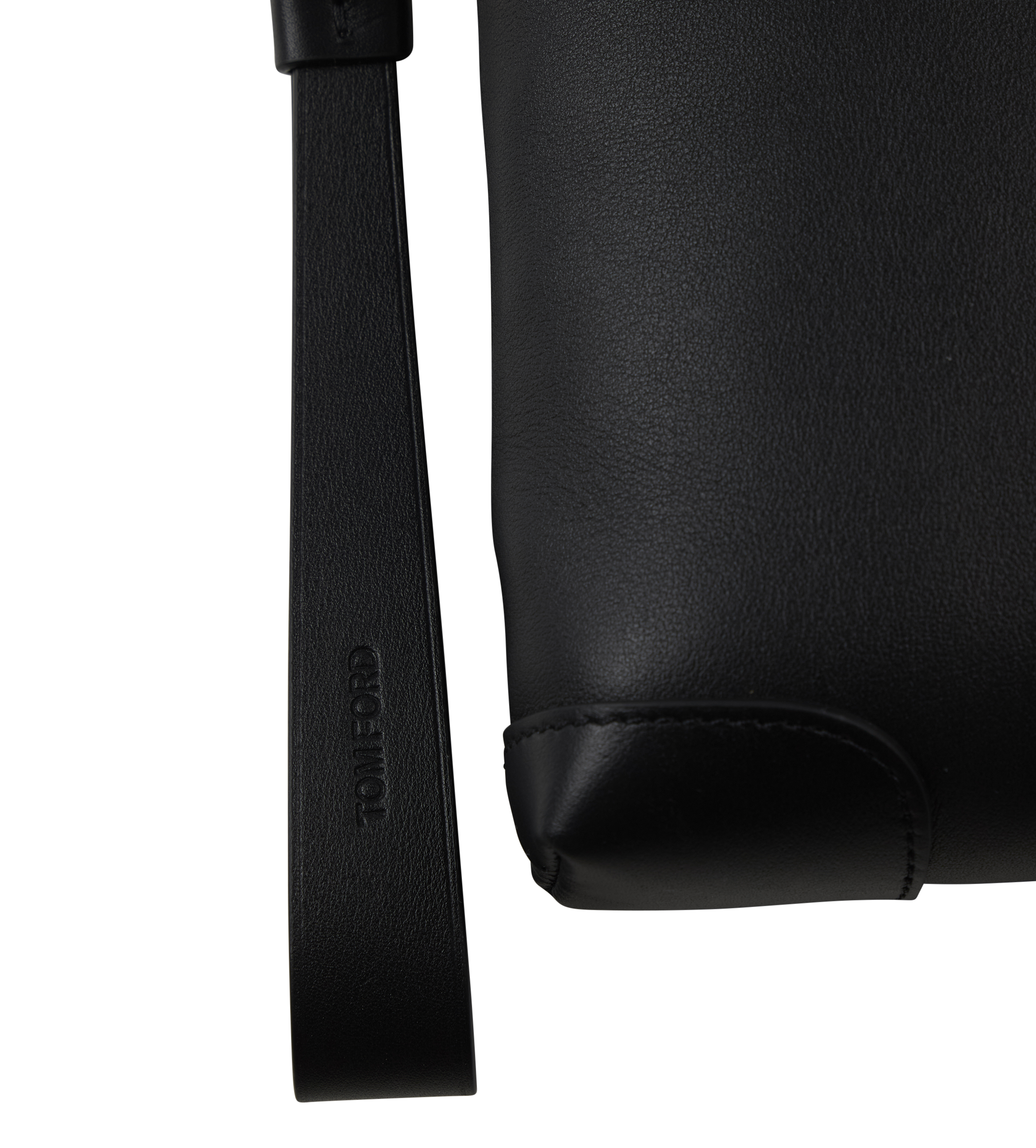 Leather Document Holder Black