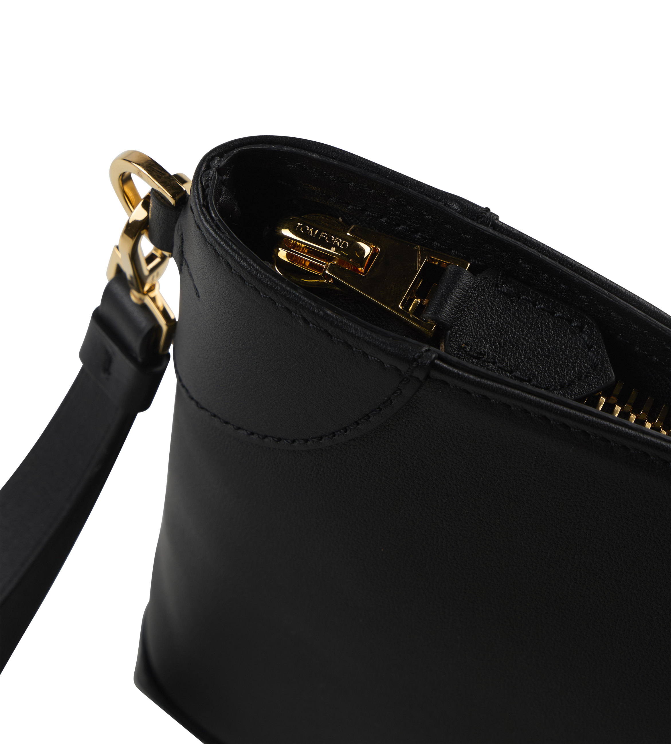 Leather Document Holder Black