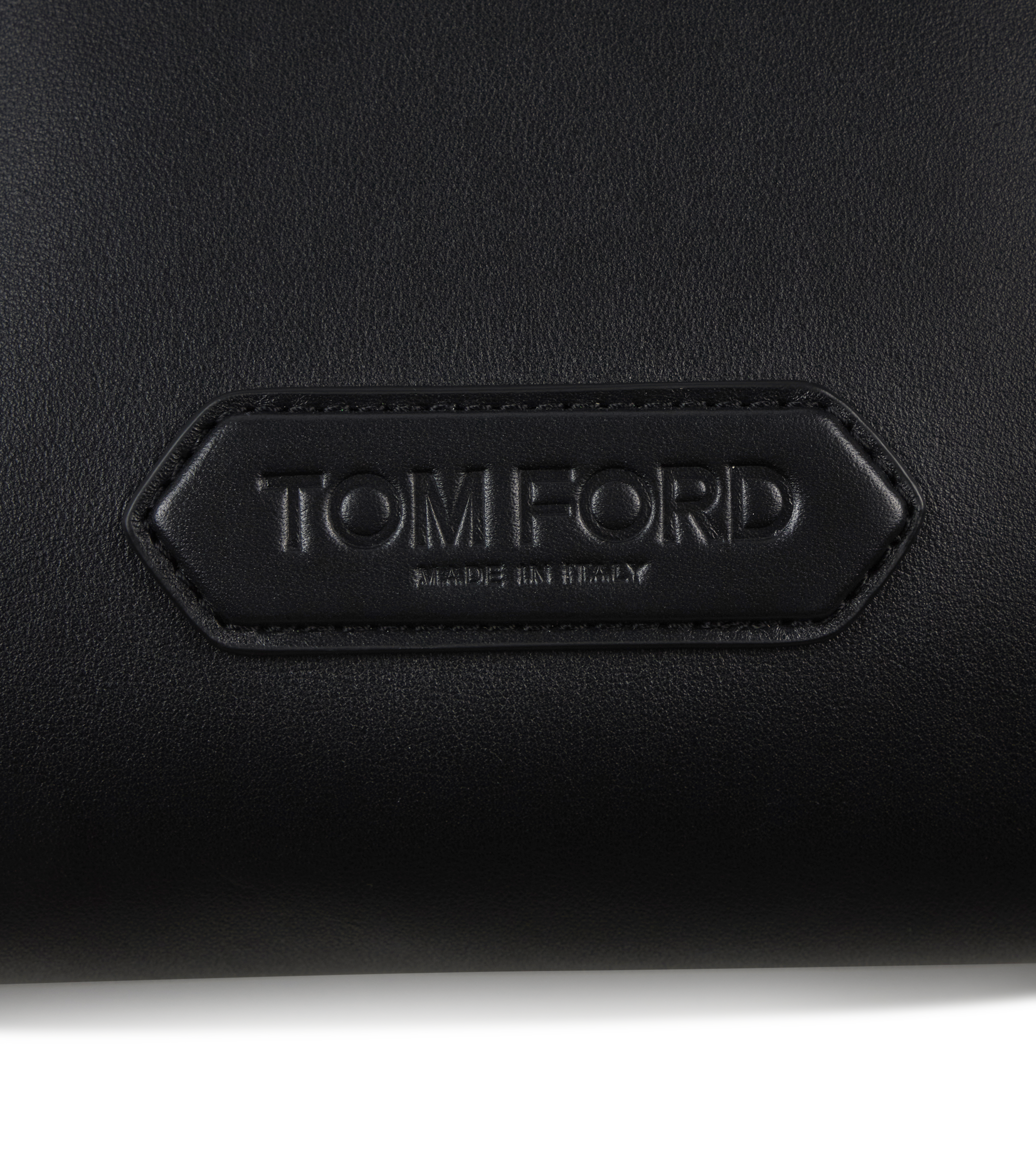 Leather Document Holder Black